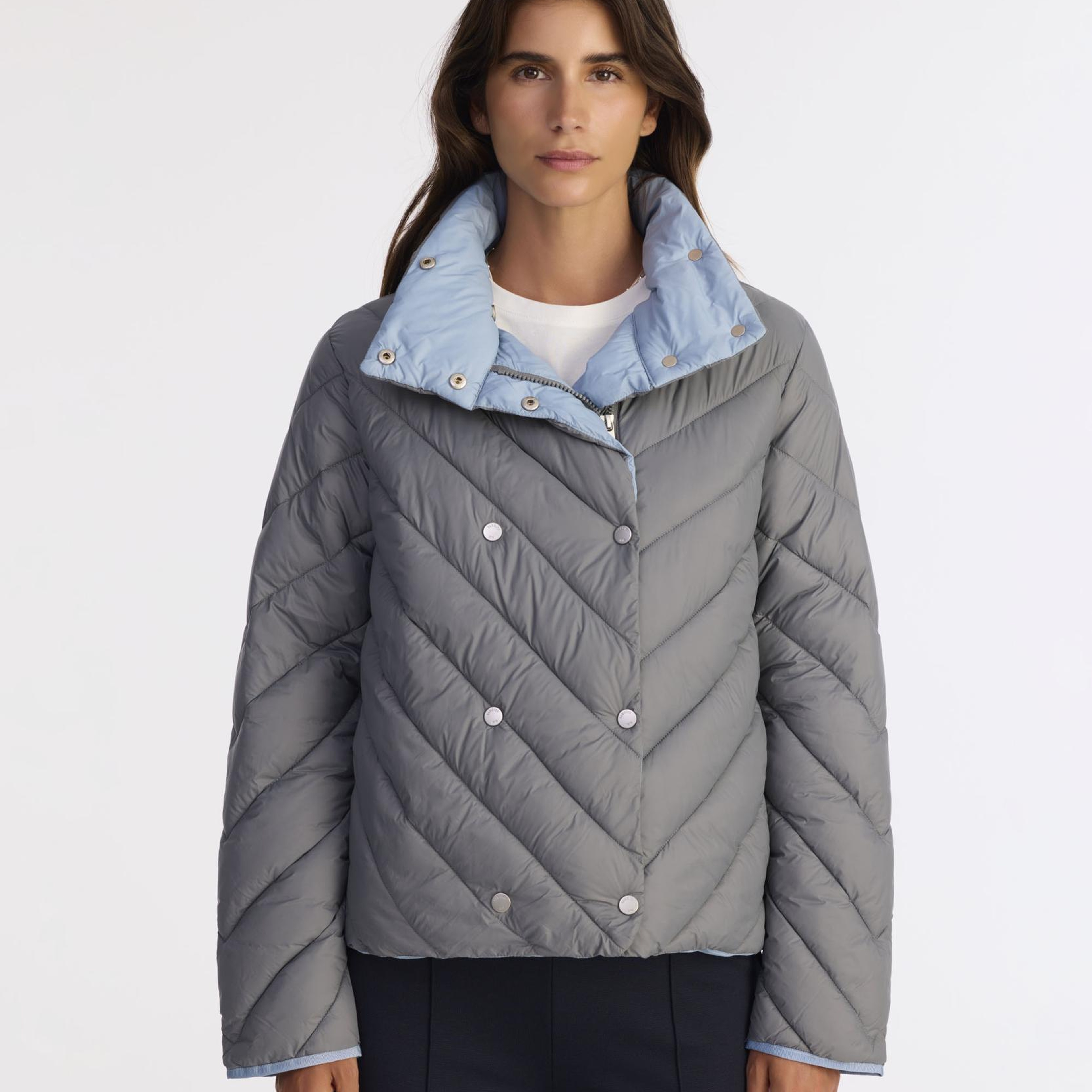 YARGICI Regular Dik Yaka Uzun Kol Mont