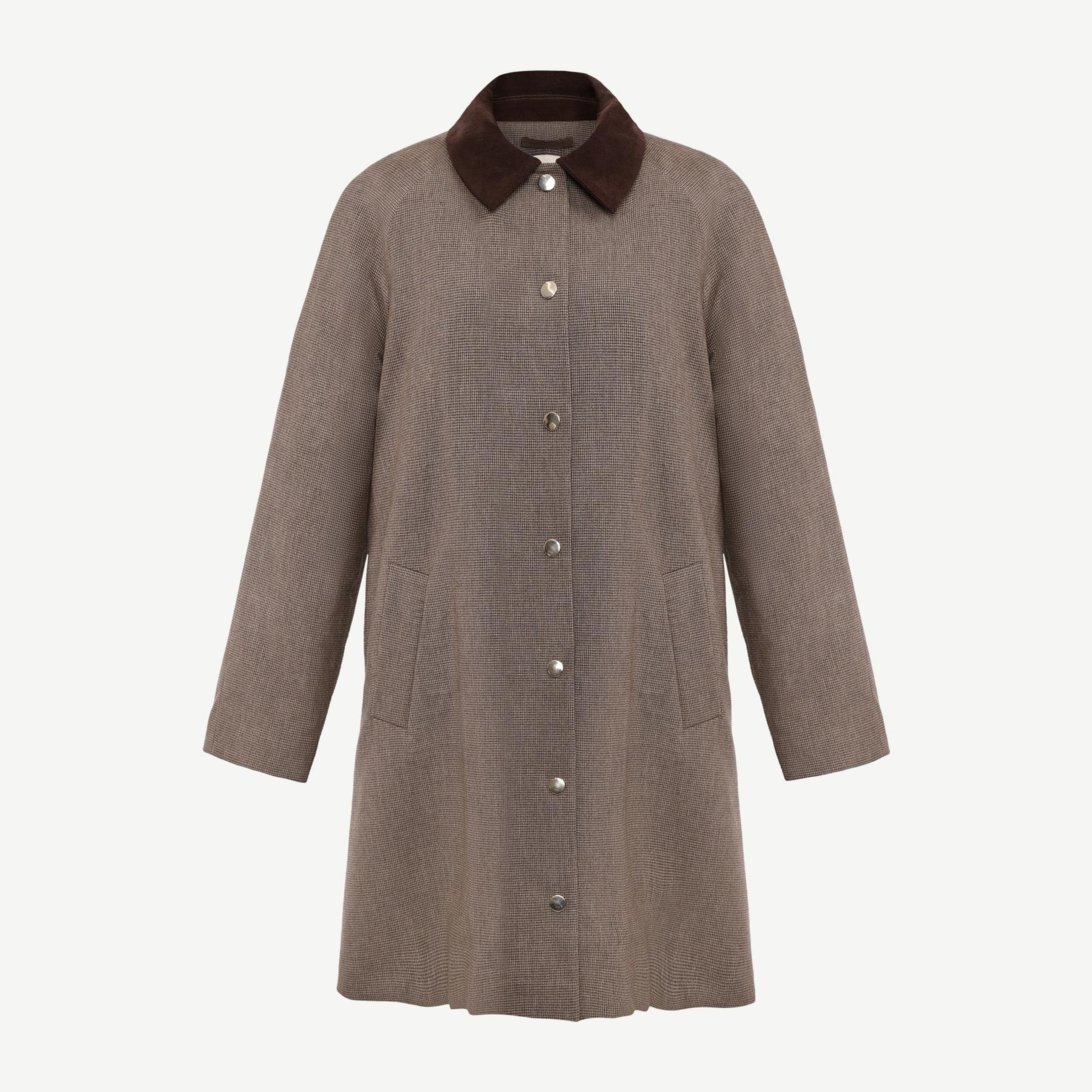 YARGICI Regular Gömlek Yaka Uzun Kol Palto