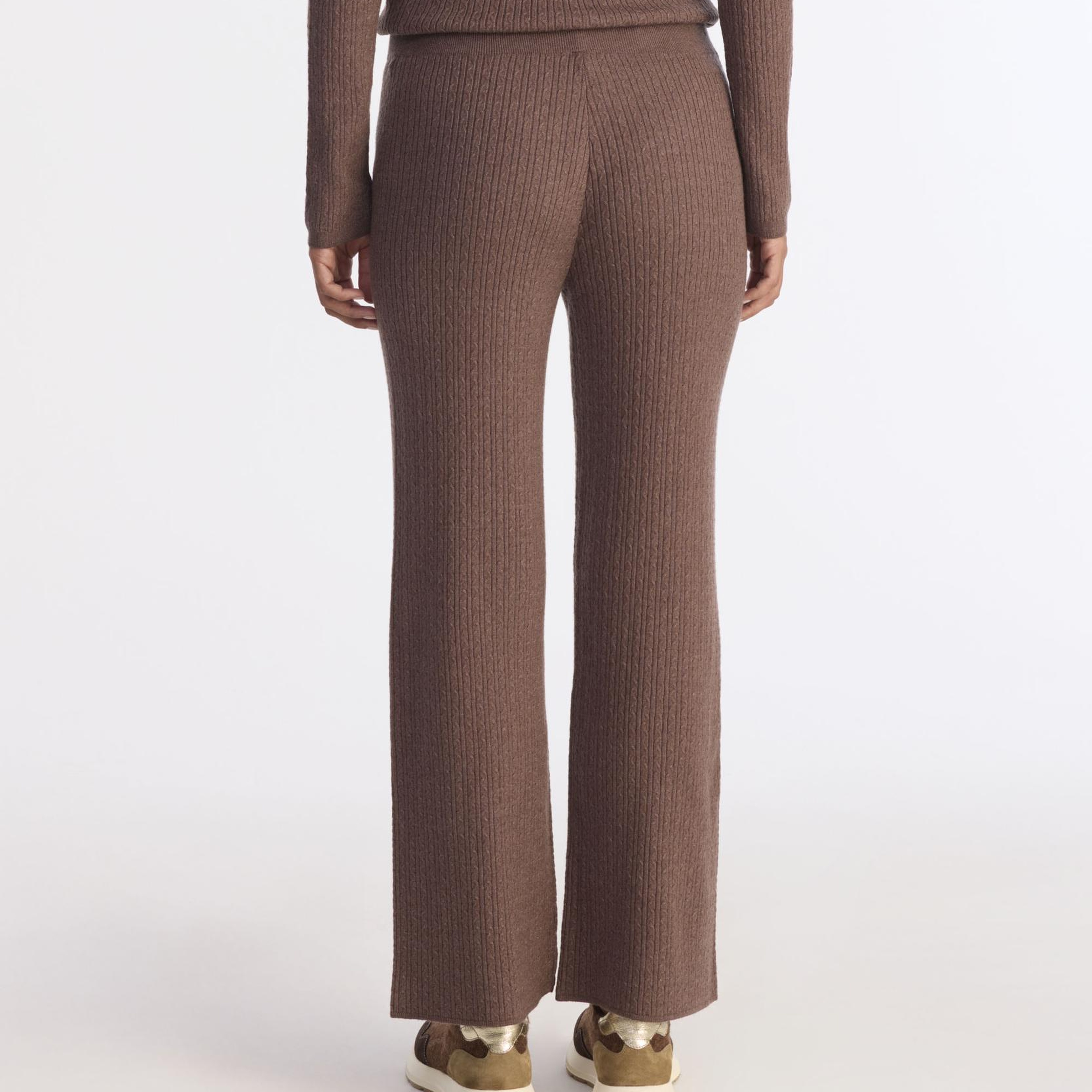 YARGICI Normal Bel Rahat Kalıp Triko Pantolon