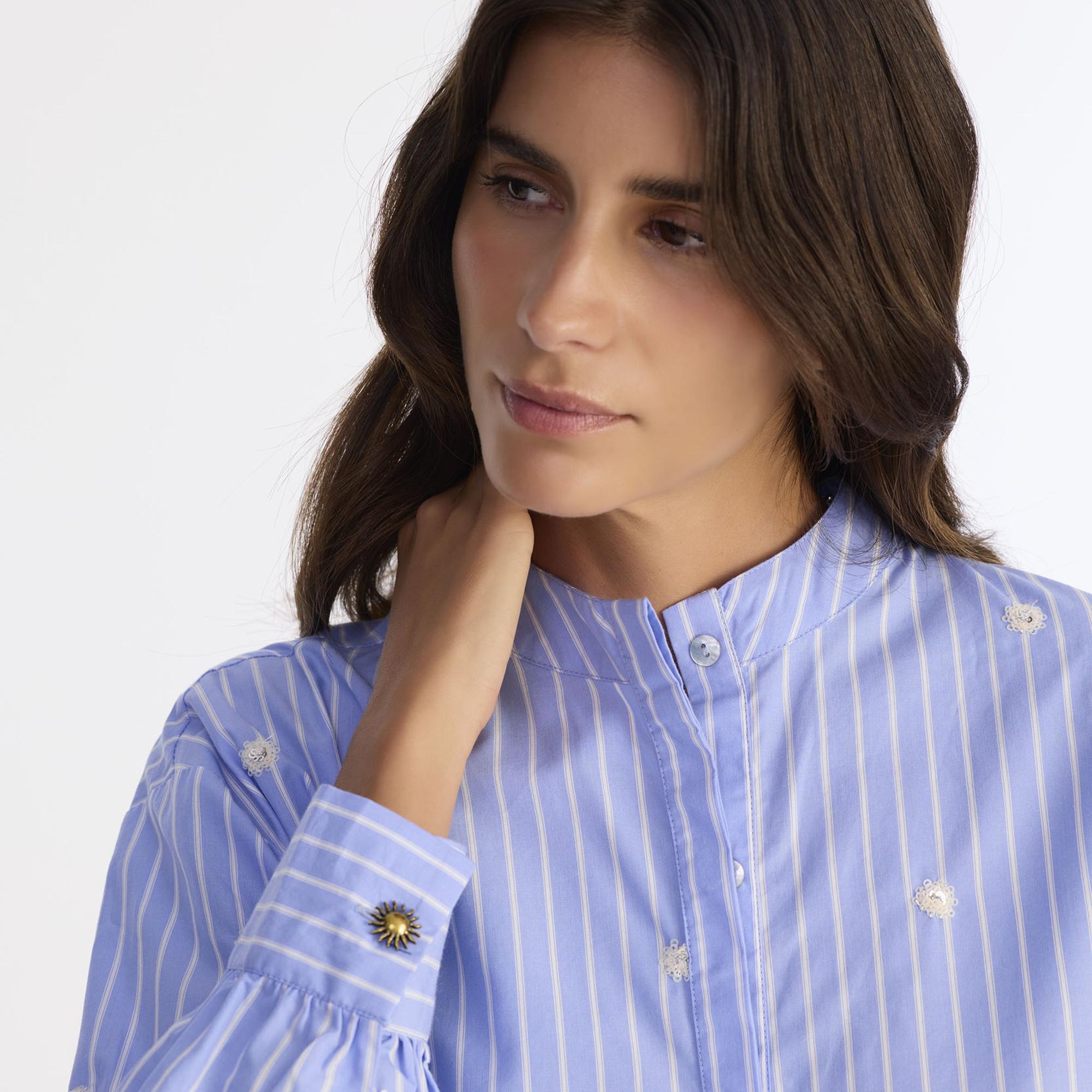 YARGICI Regular Hakim Yaka Uzun Kol Gömlek