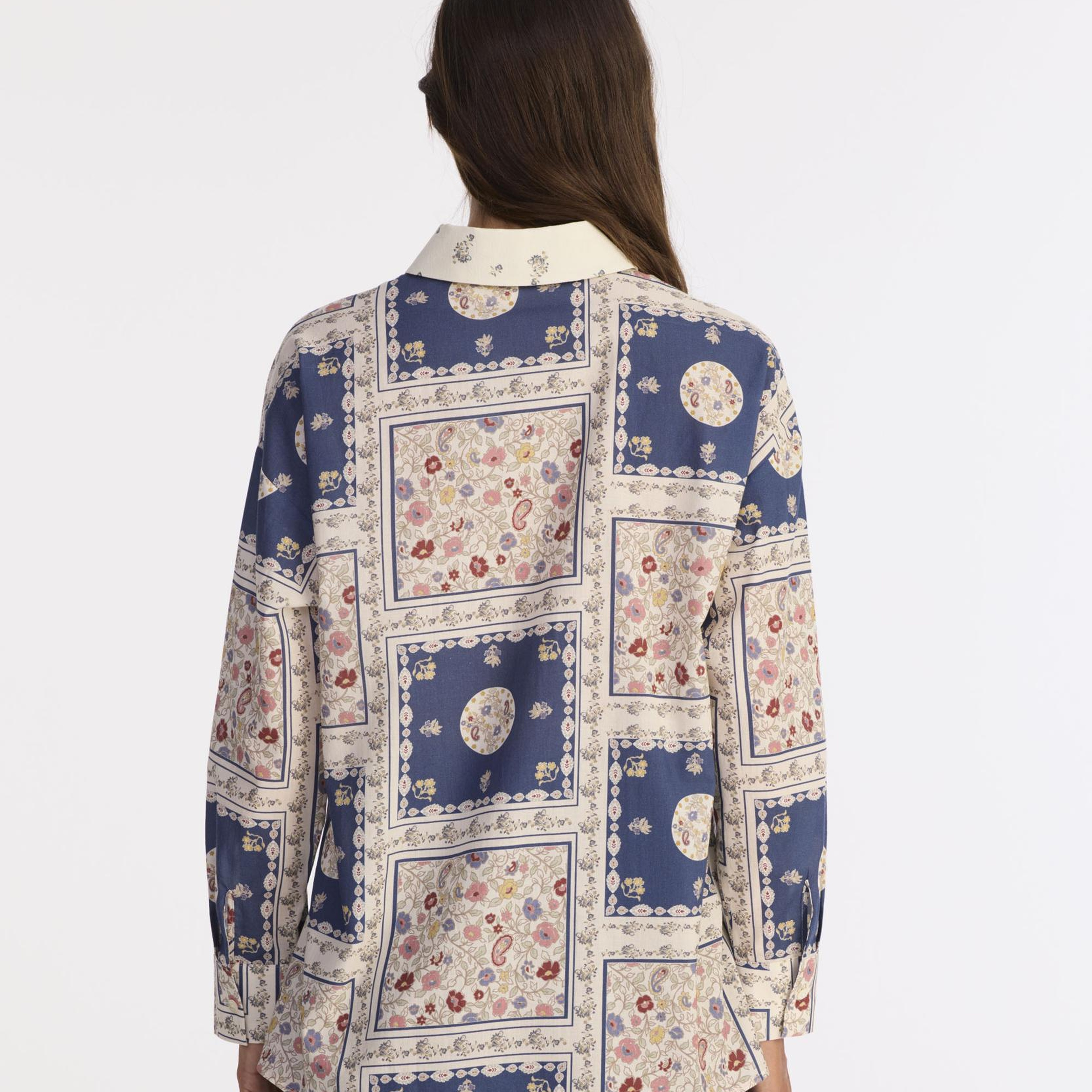 YARGICI Boyfriend Gömlek Yaka Uzun Kol Gömlek