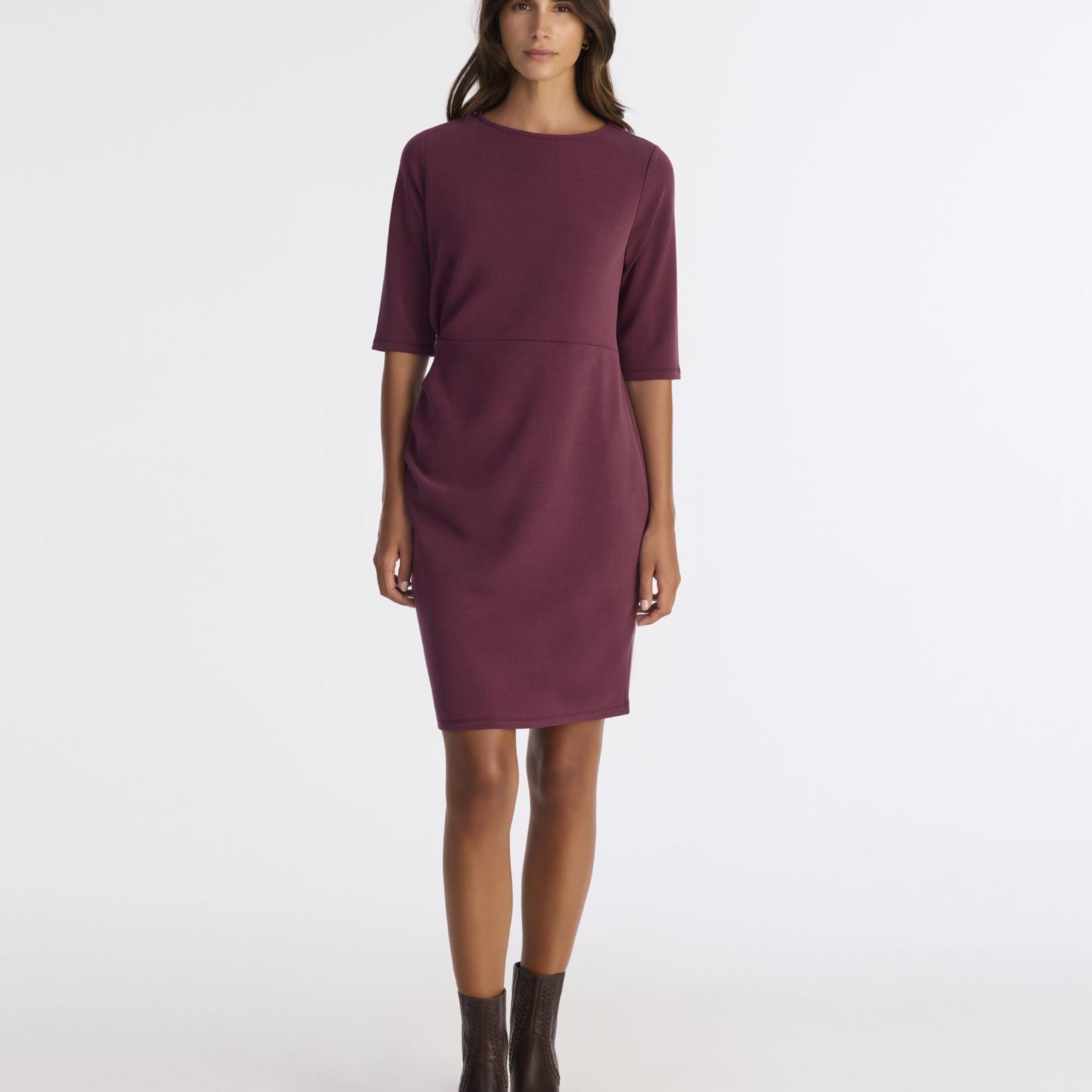 YARGICI Drape Detaylı Kısa Elbise