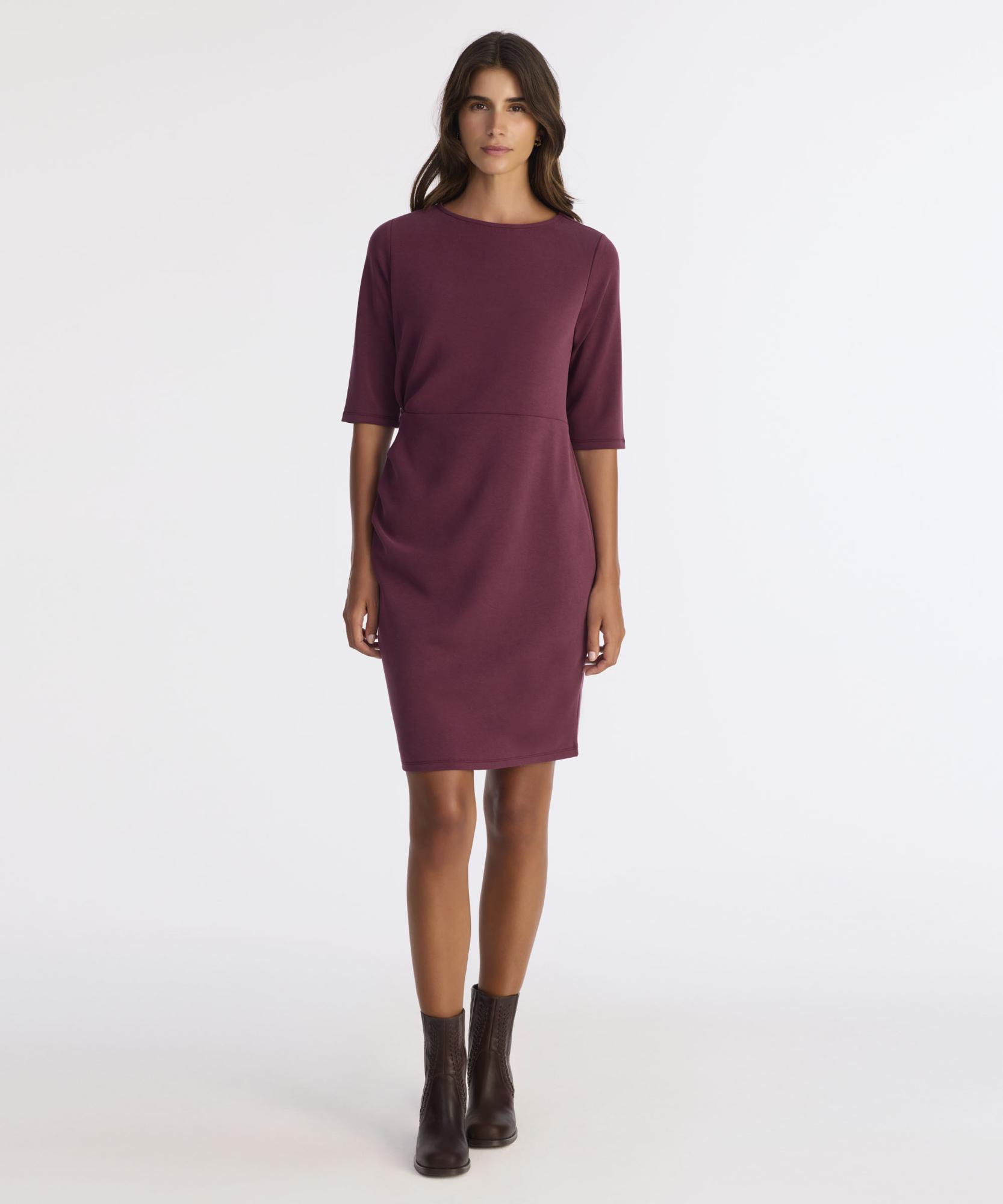 YARGICI Drape Detaylı Kısa Elbise