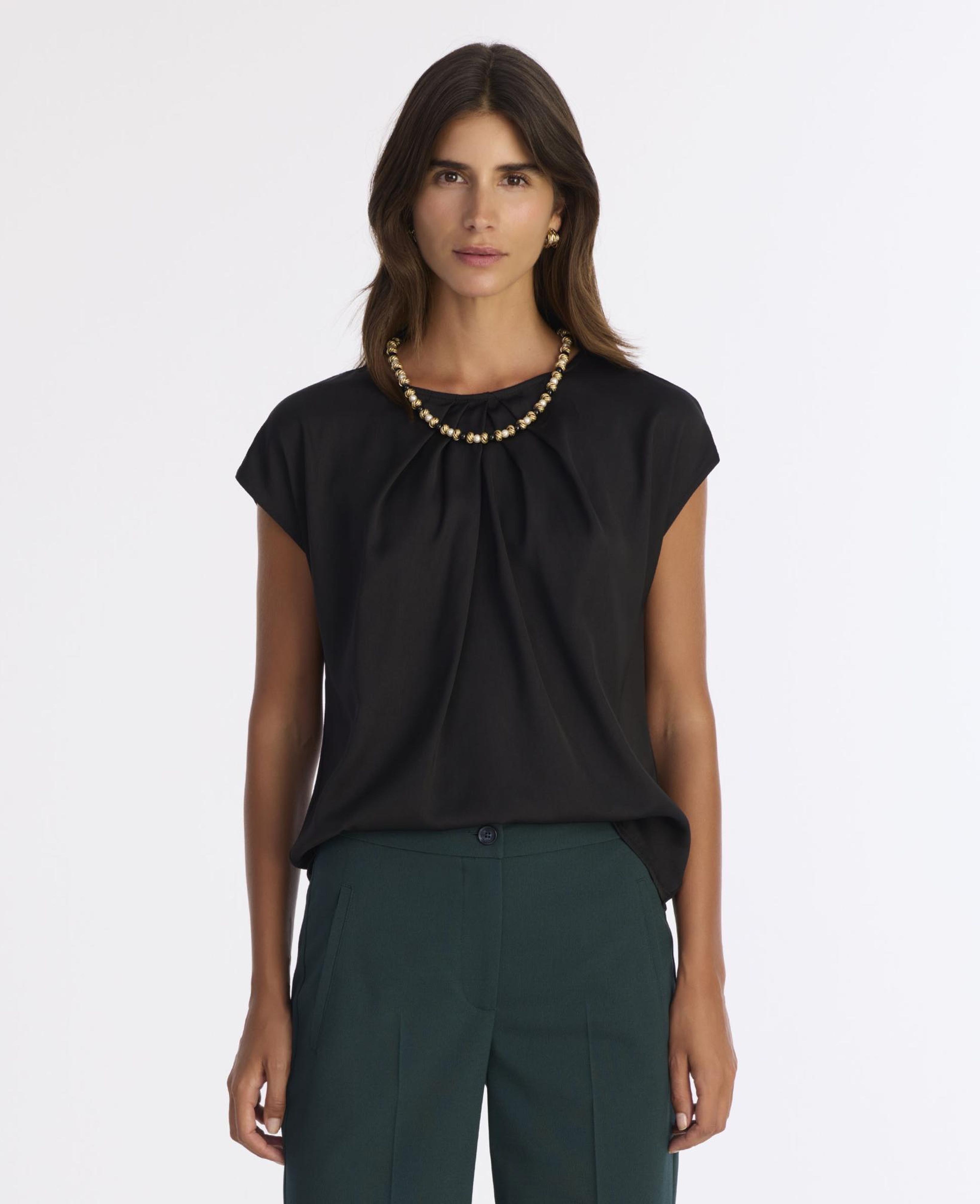 YARGICI Regular Bisiklet Yaka Kısa Kol Bluz