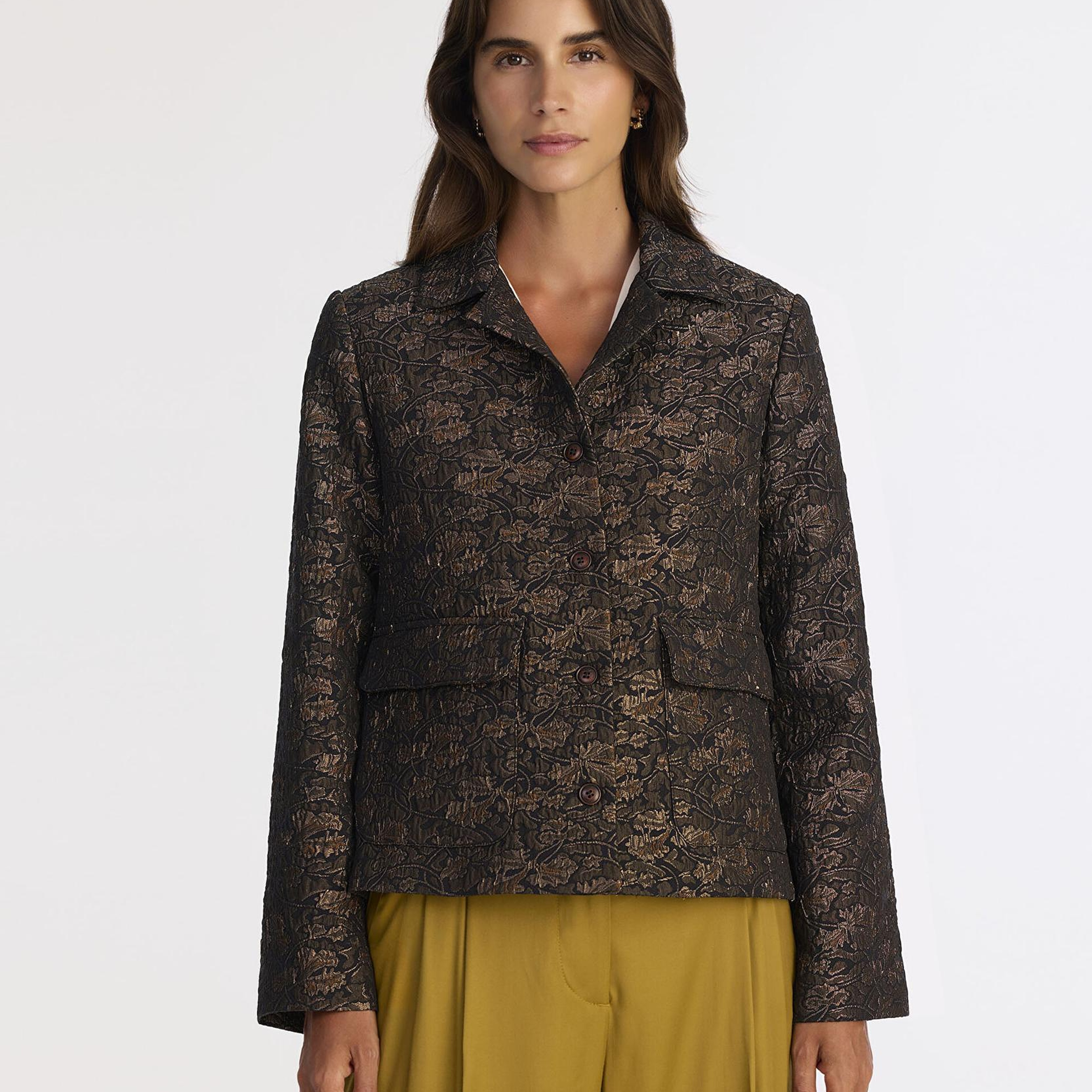 YARGICI Regular Gömlek Yaka Uzun Kol Ceket