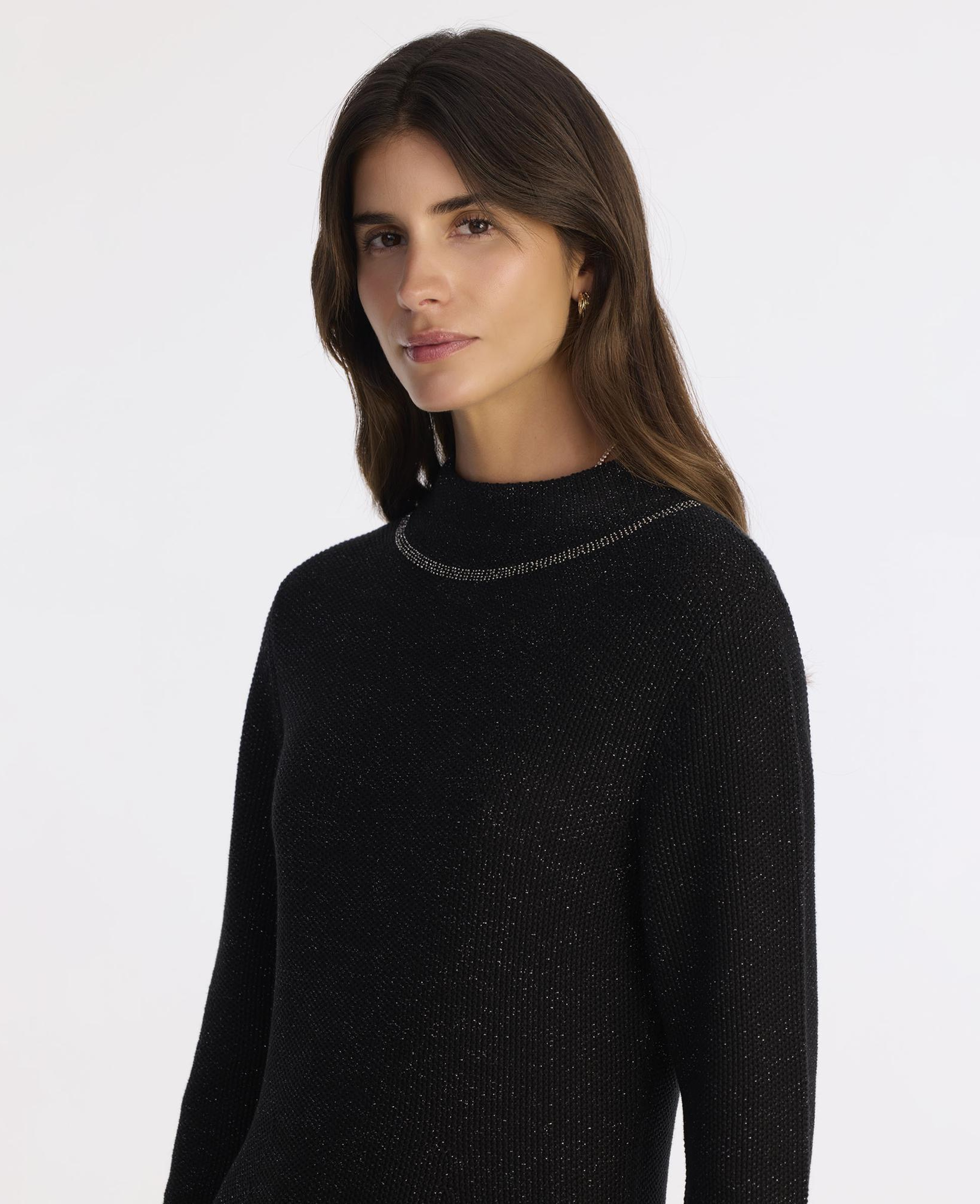 YARGICI A Form Kayık Yaka Uzun Kol Elbise