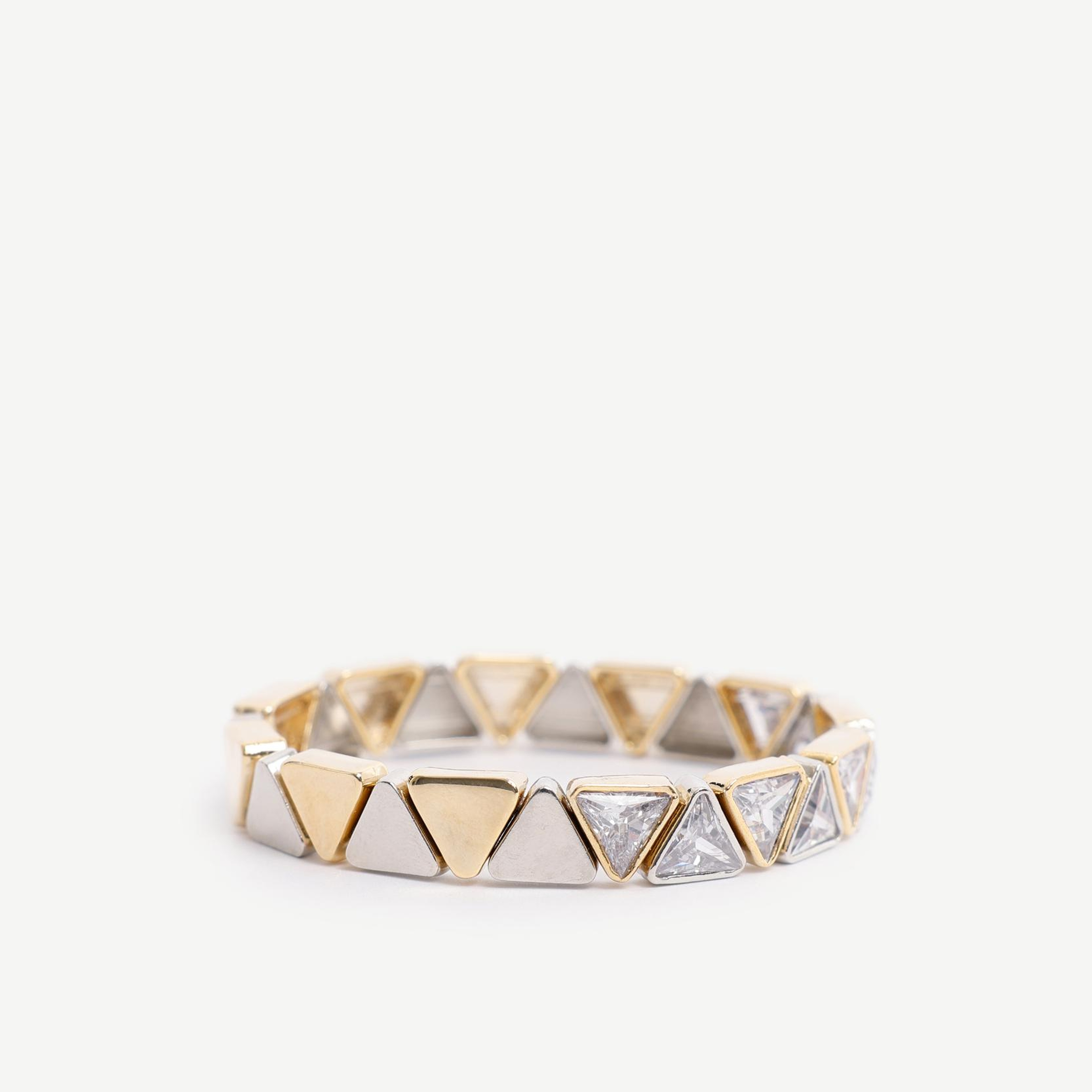 YARGICI Cam Taş Detaylı Lastik Bileklik