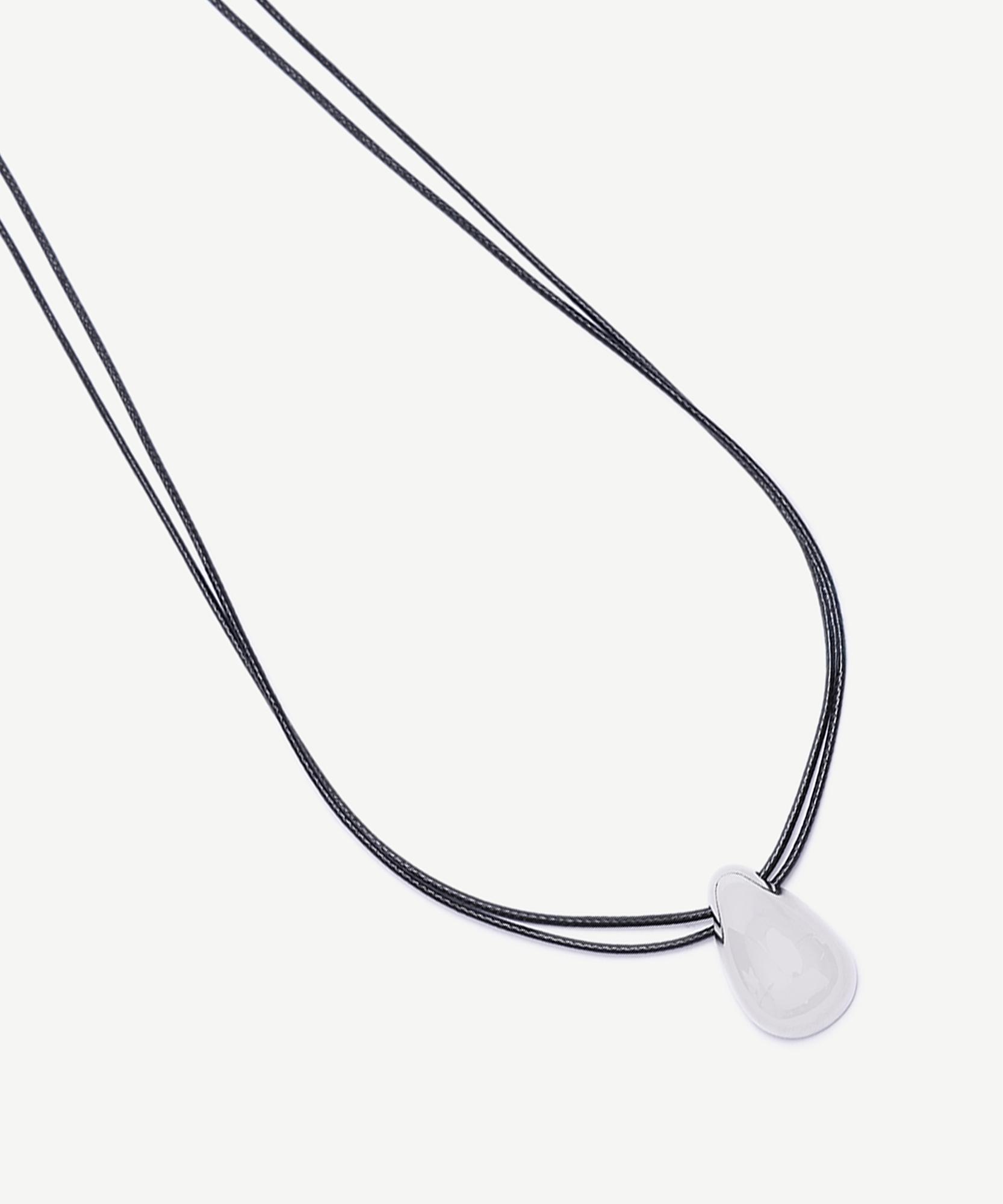 YARGICI Metal Uç Detaylı Uzun Kolye