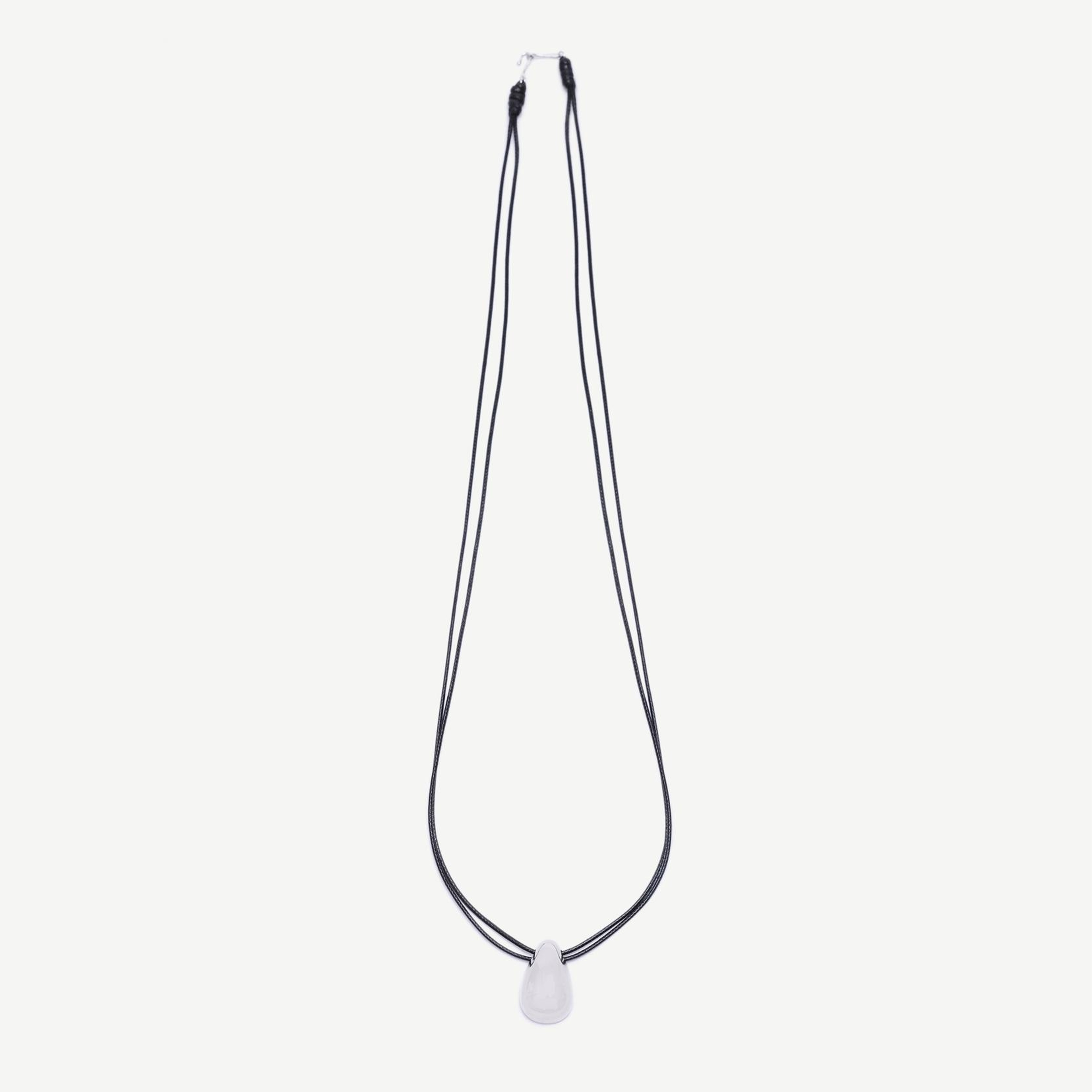 YARGICI Metal Uç Detaylı Uzun Kolye