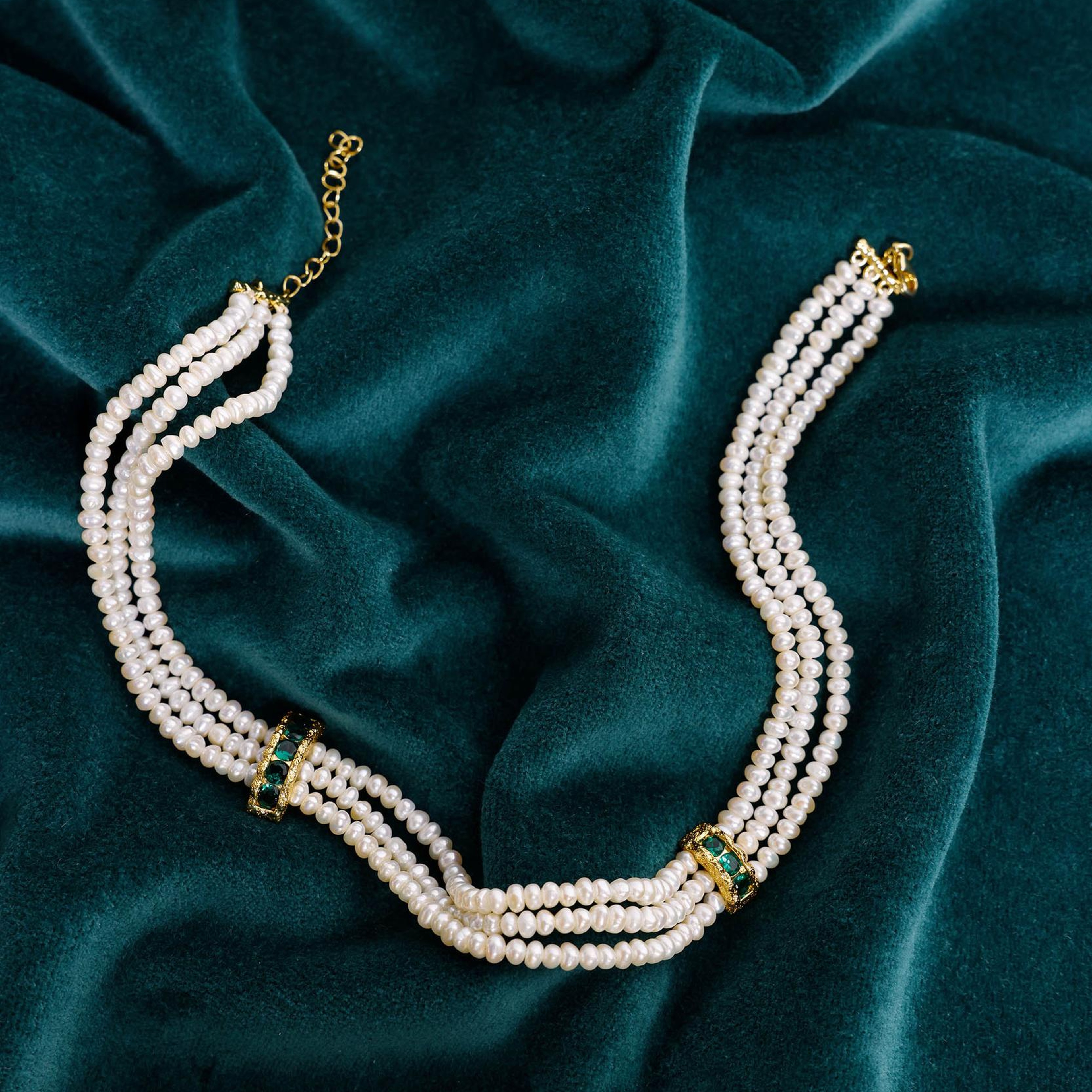 YARGICI Çok Sıralı İnci Kolye