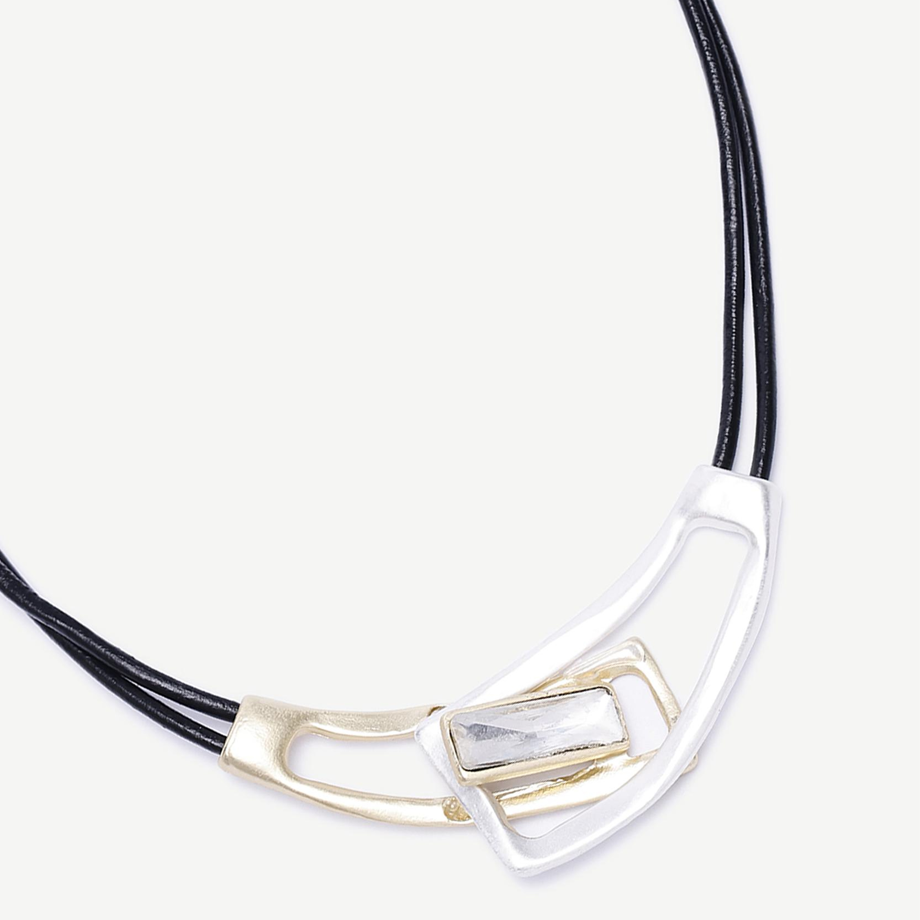 YARGICI Metal Uç Detaylı Kolye