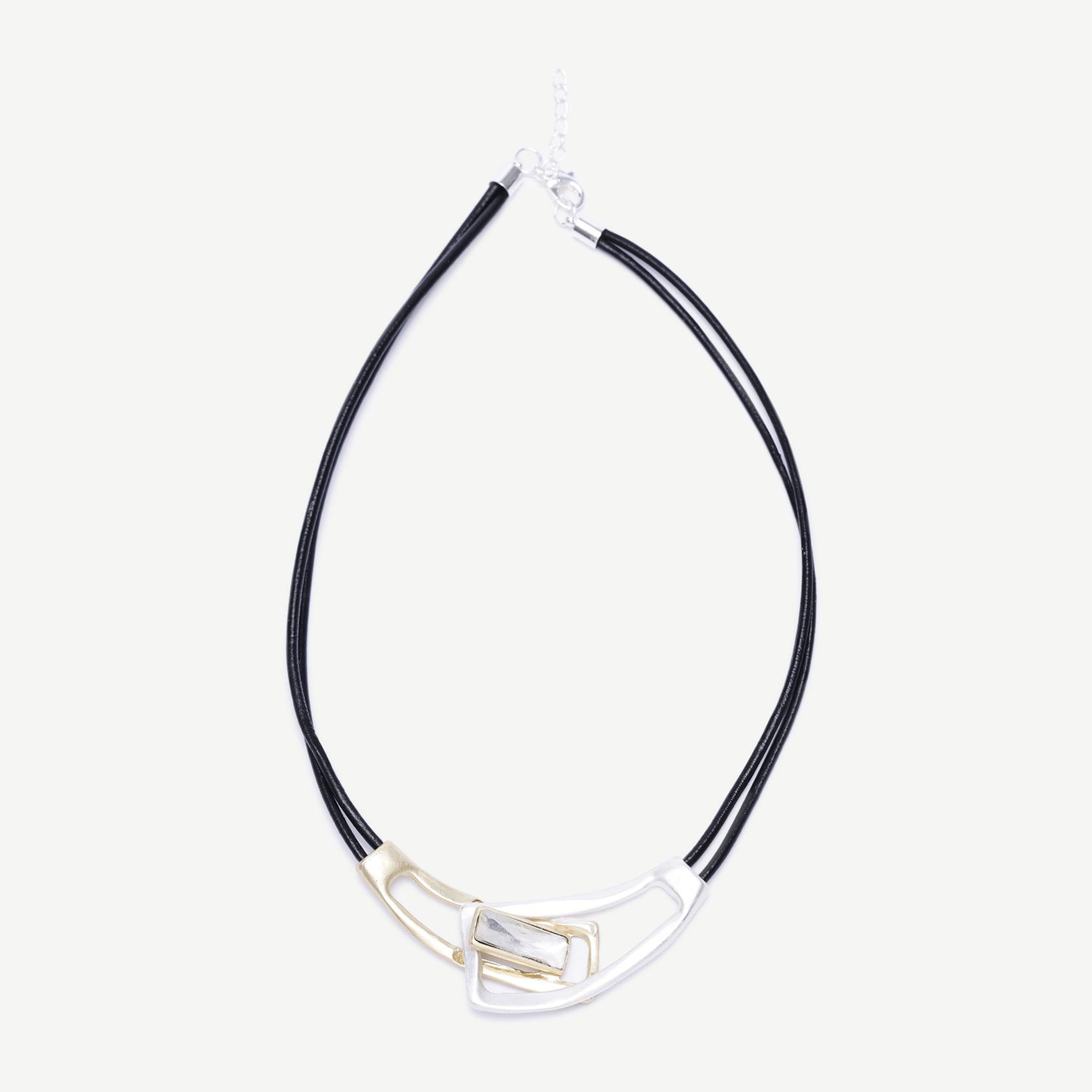 YARGICI Metal Uç Detaylı Kolye