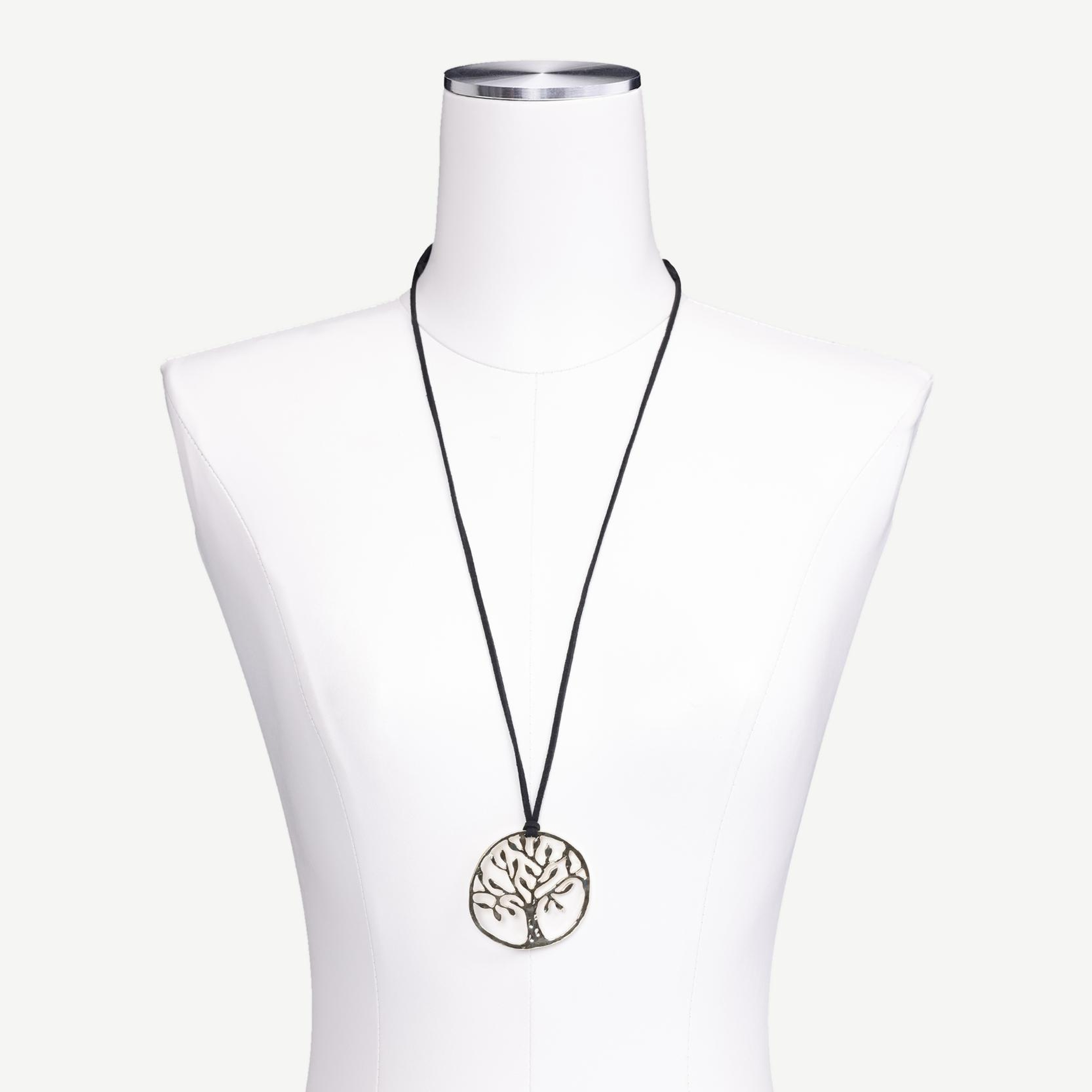 YARGICI Ağaç Figürlü Uzun Kolye