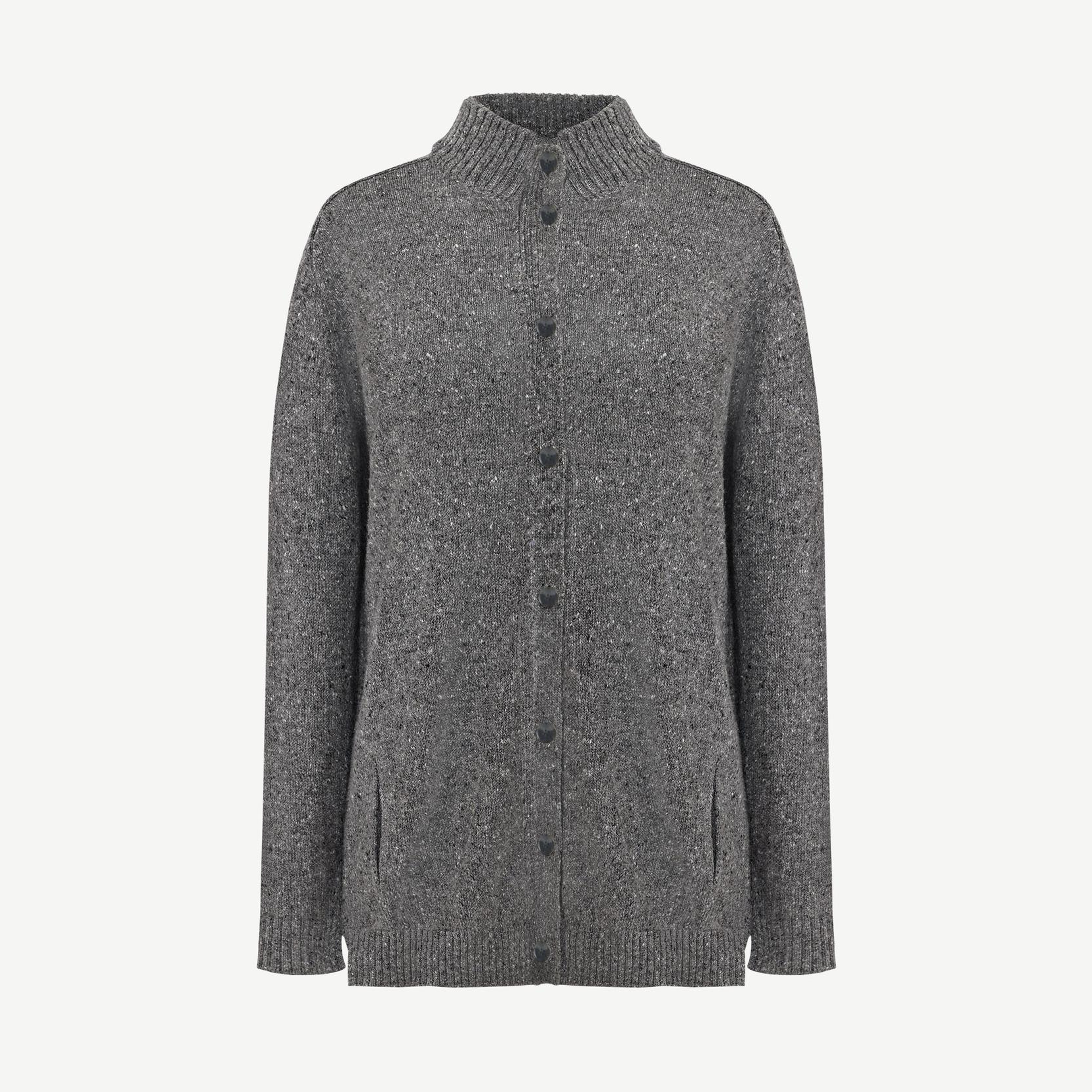 YARGICI Regular Dik Yaka Uzun Kol Hırka