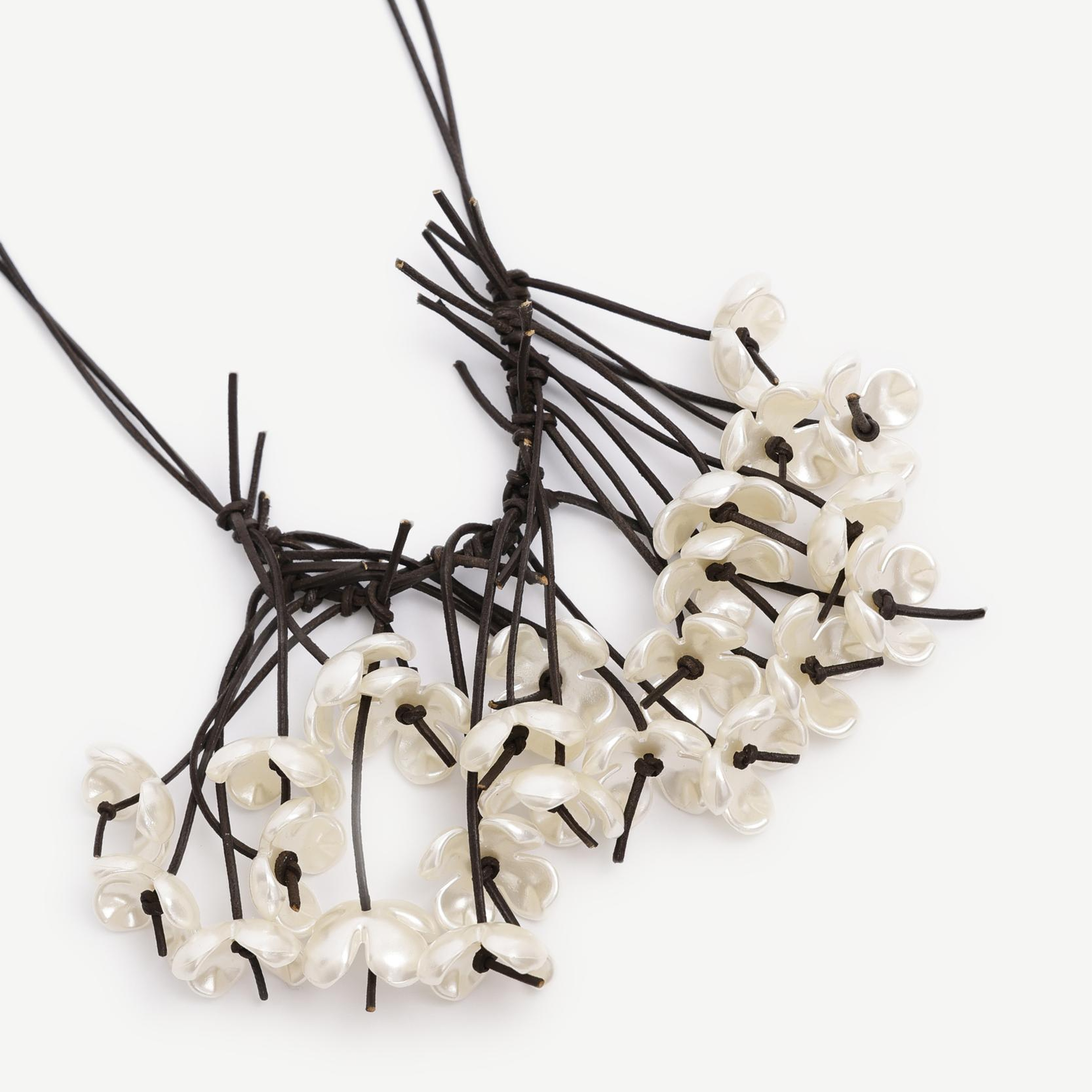 YARGICI Çiçek Detaylı Uzun Kolye