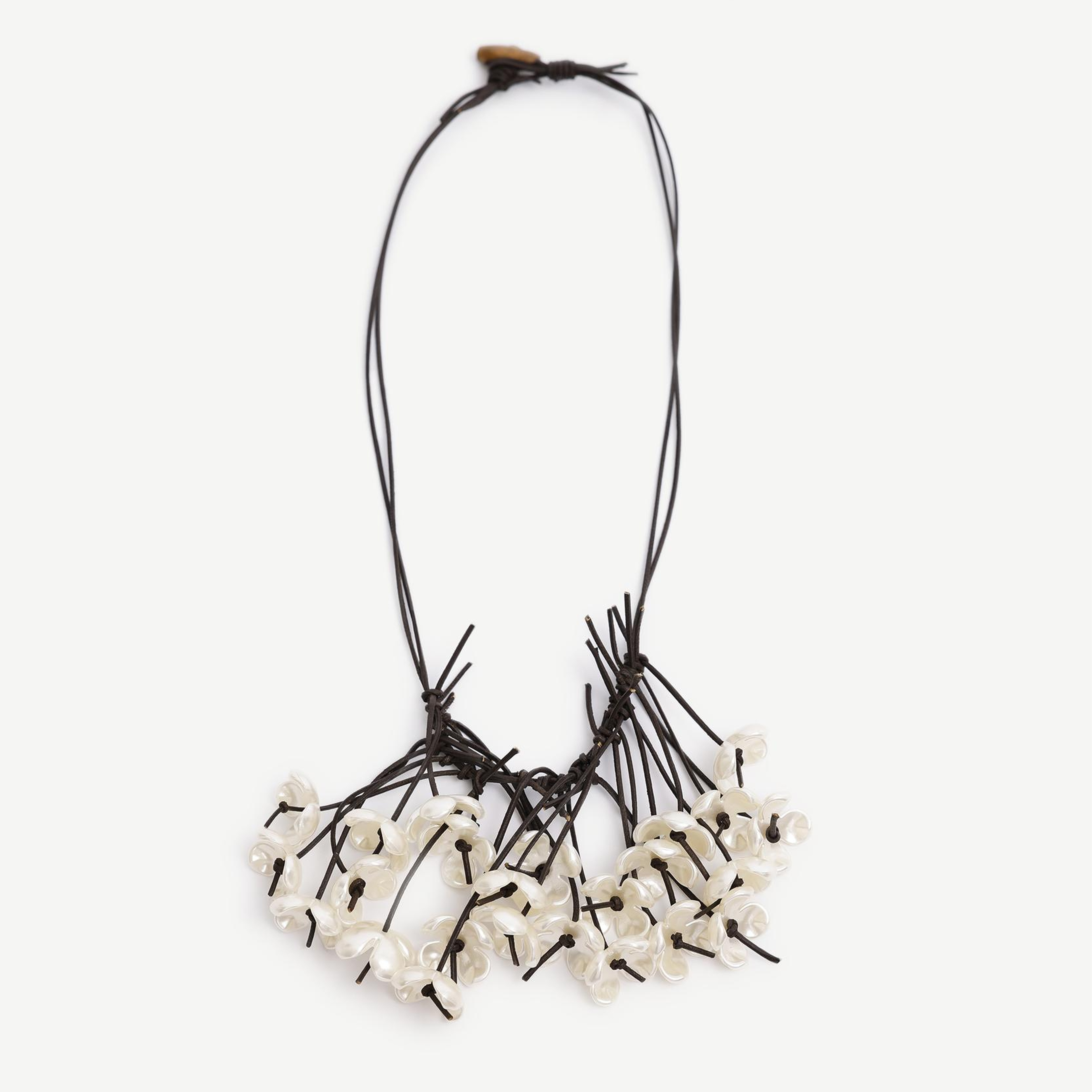 YARGICI Çiçek Detaylı Uzun Kolye