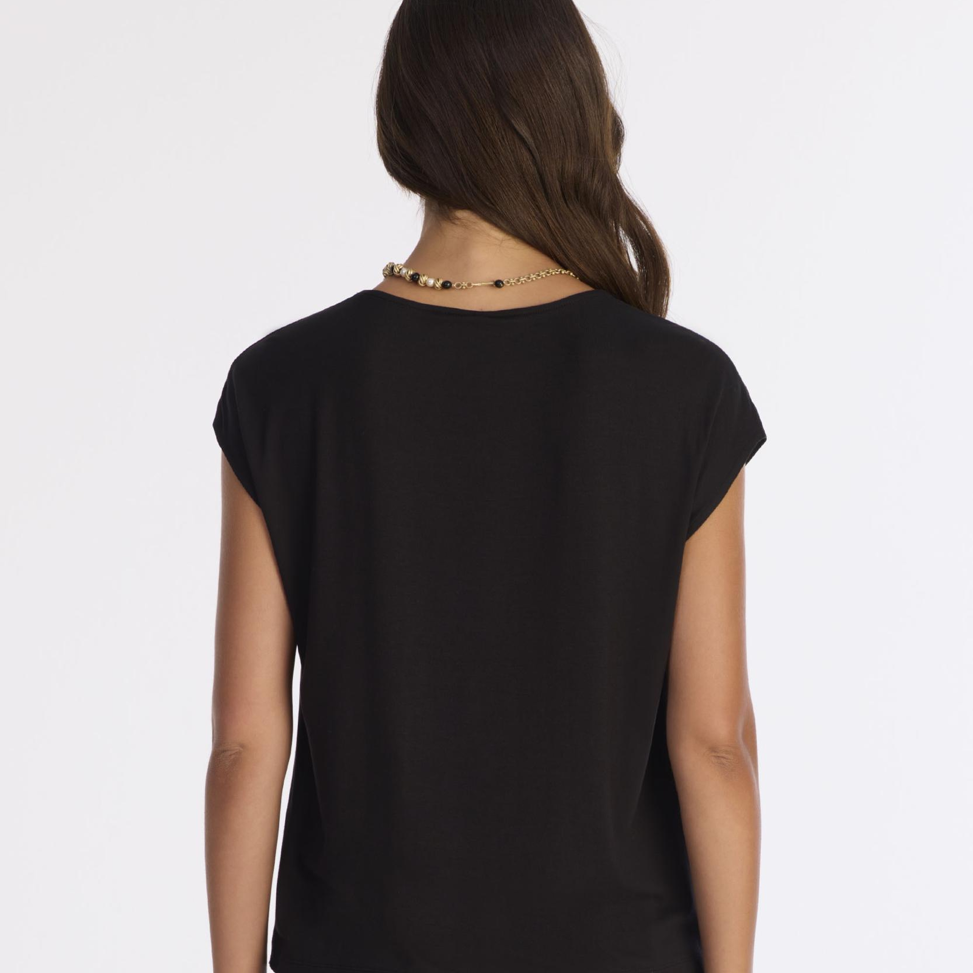 YARGICI Regular Bisiklet Yaka Kısa Kol Bluz