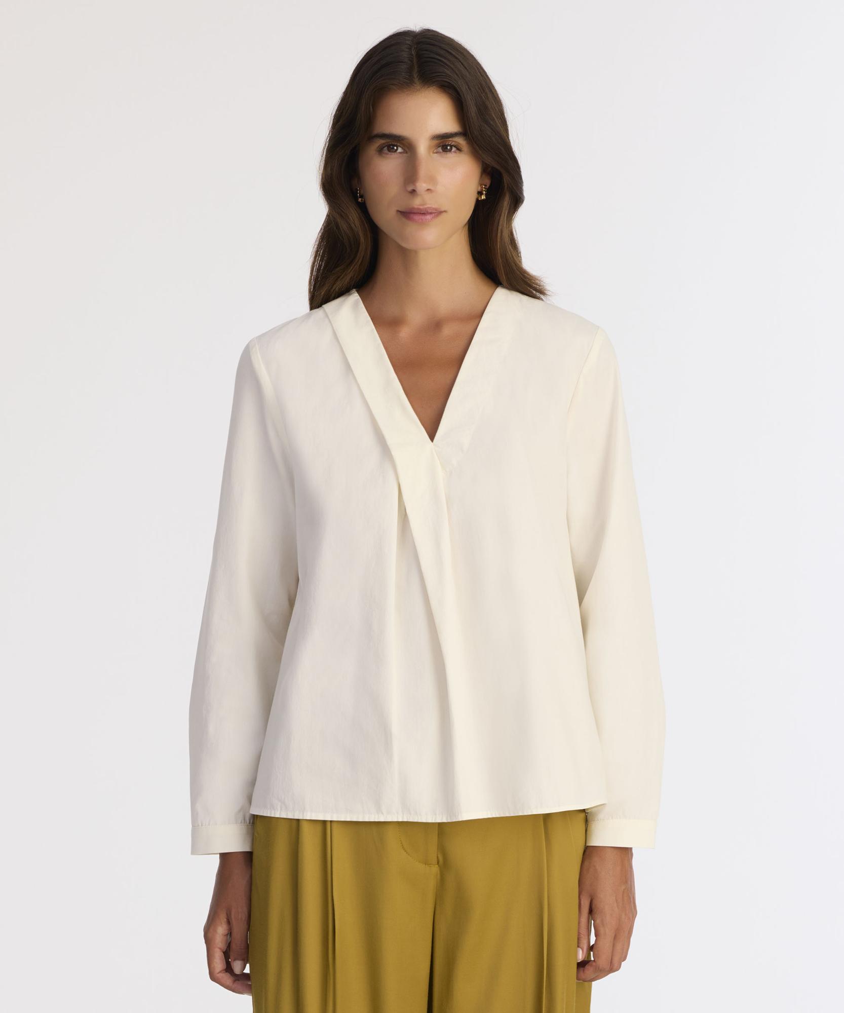 YARGICI Regular V Yaka Uzun Kol Bluz