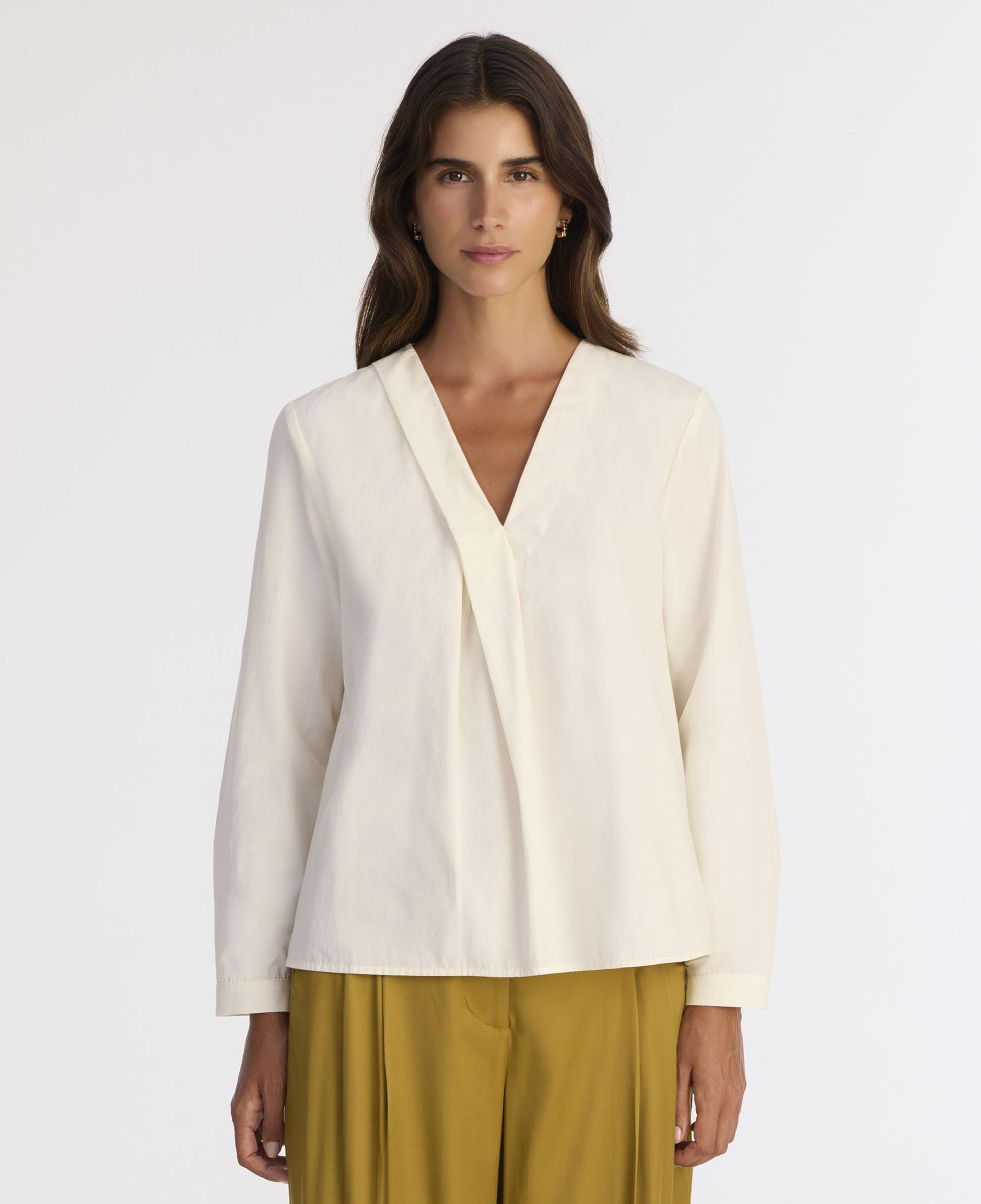 YARGICI Regular V Yaka Uzun Kol Bluz