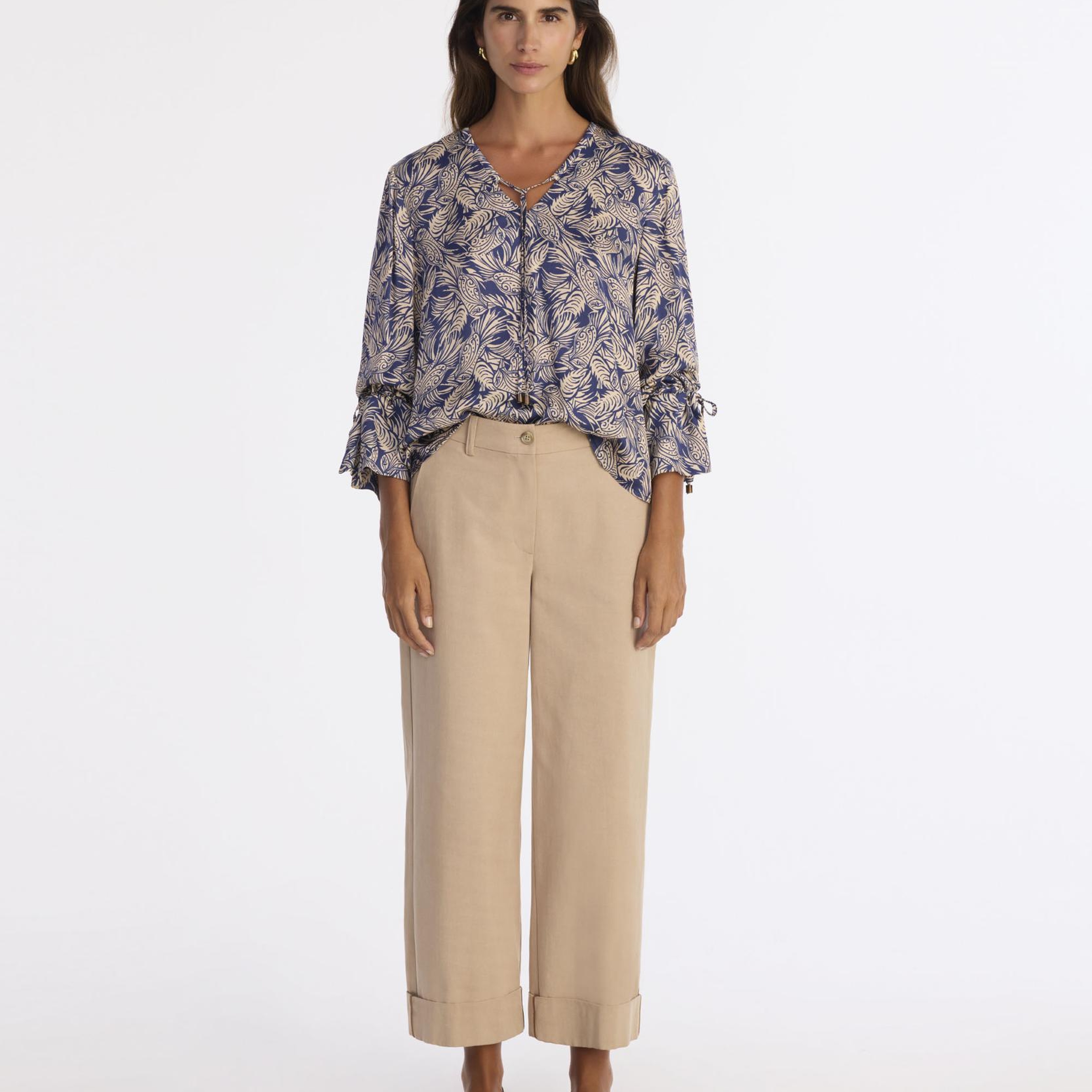 YARGICI Regular V Yaka Uzun Kol Bluz