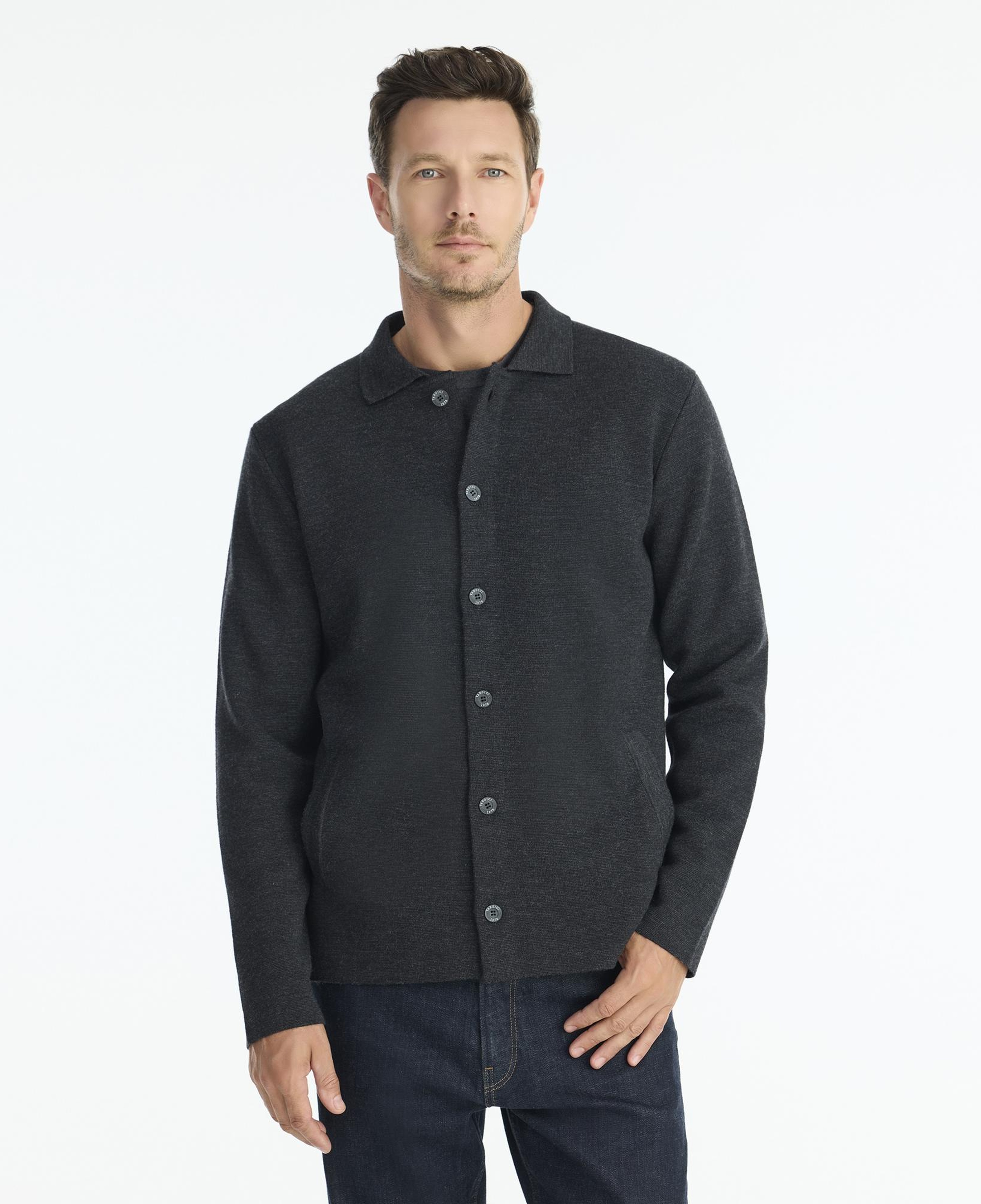 YARGICI Regular Ceket Yaka Uzun Kol Hırka