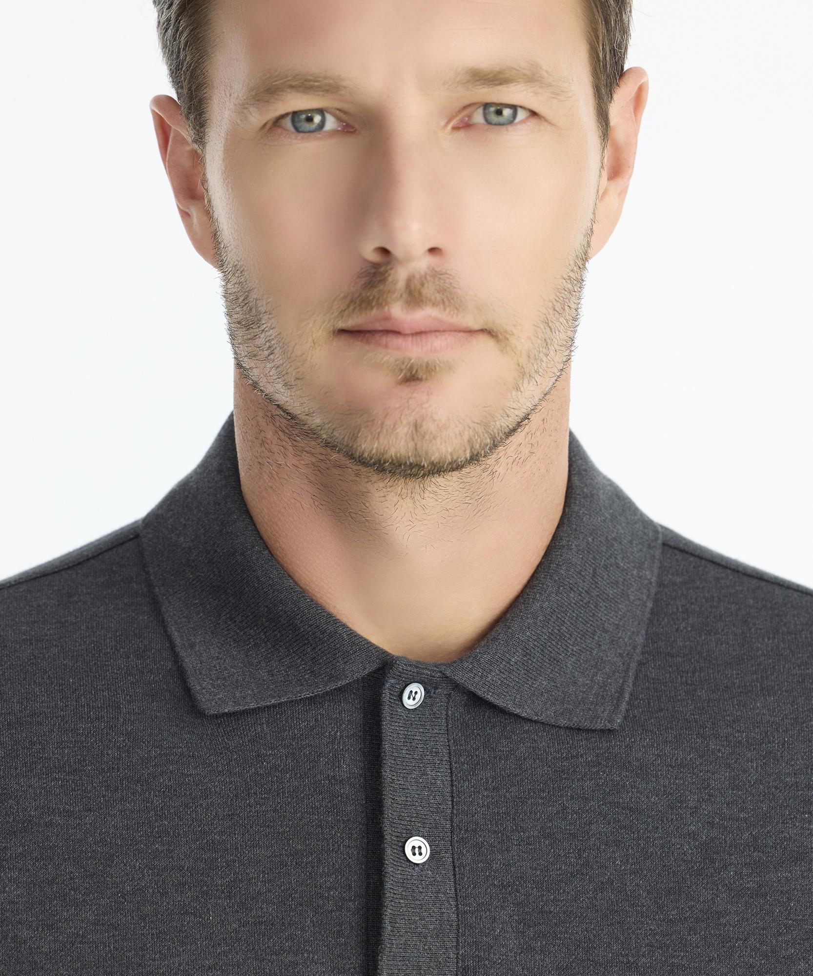 YARGICI Regular Gömlek Yaka Kısa Kol Kazak