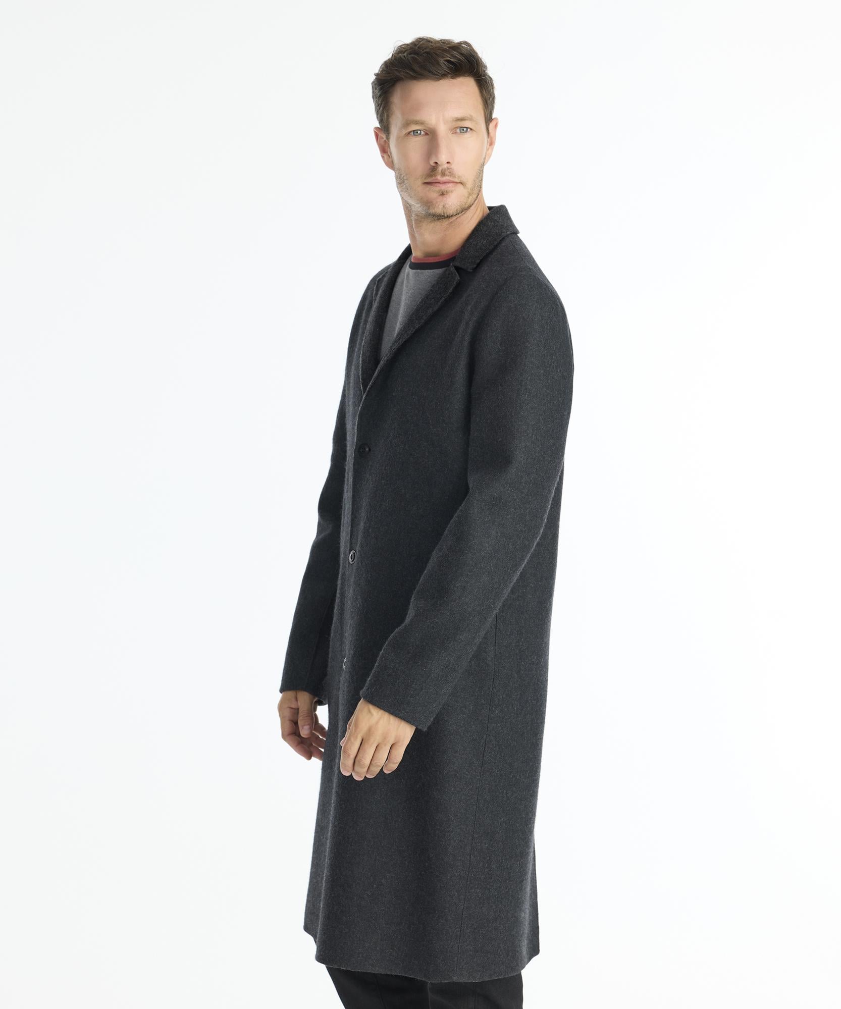 YARGICI Regular Ceket Yaka Uzun Kol Palto