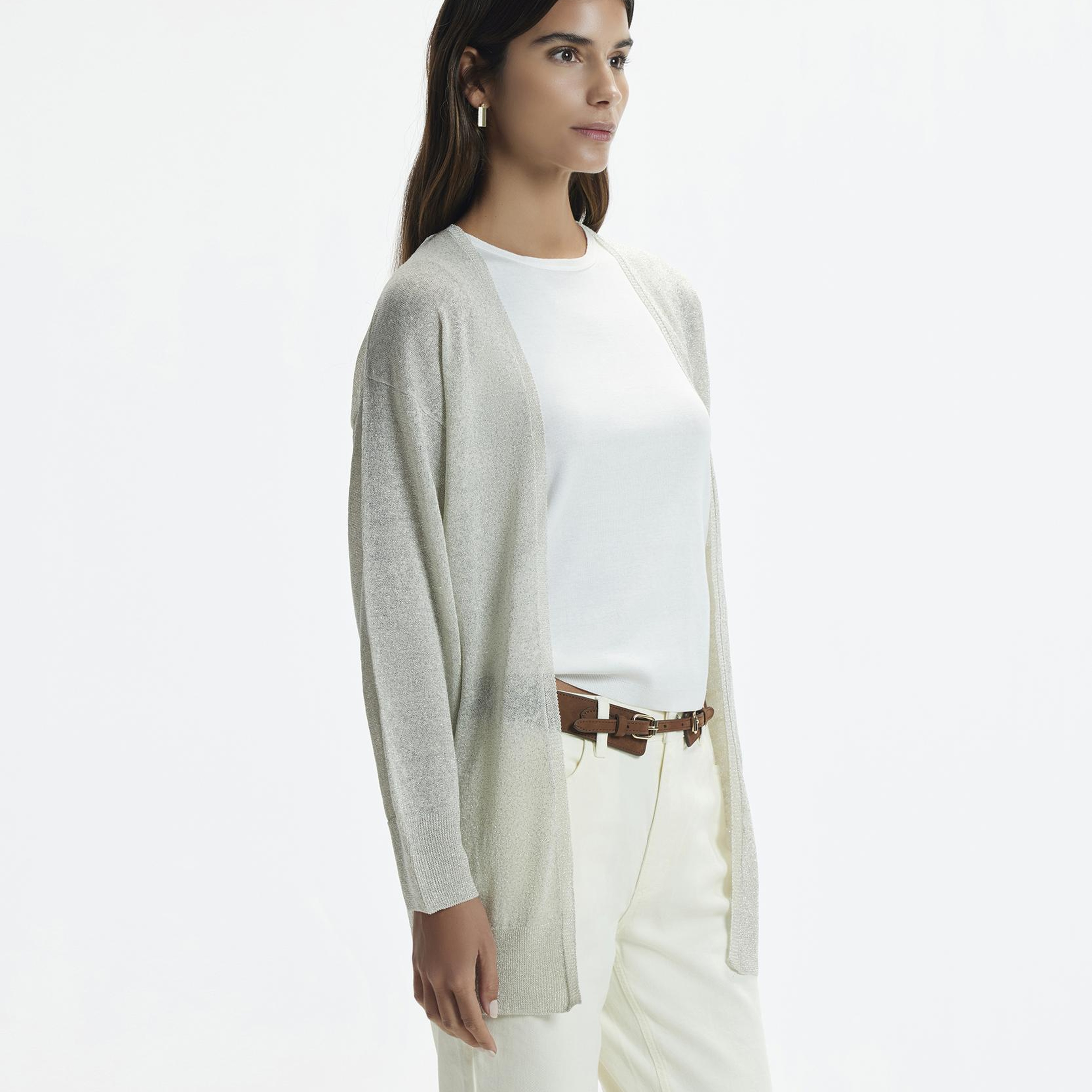 YARGICI 3/4 Kollu Hırka Triko