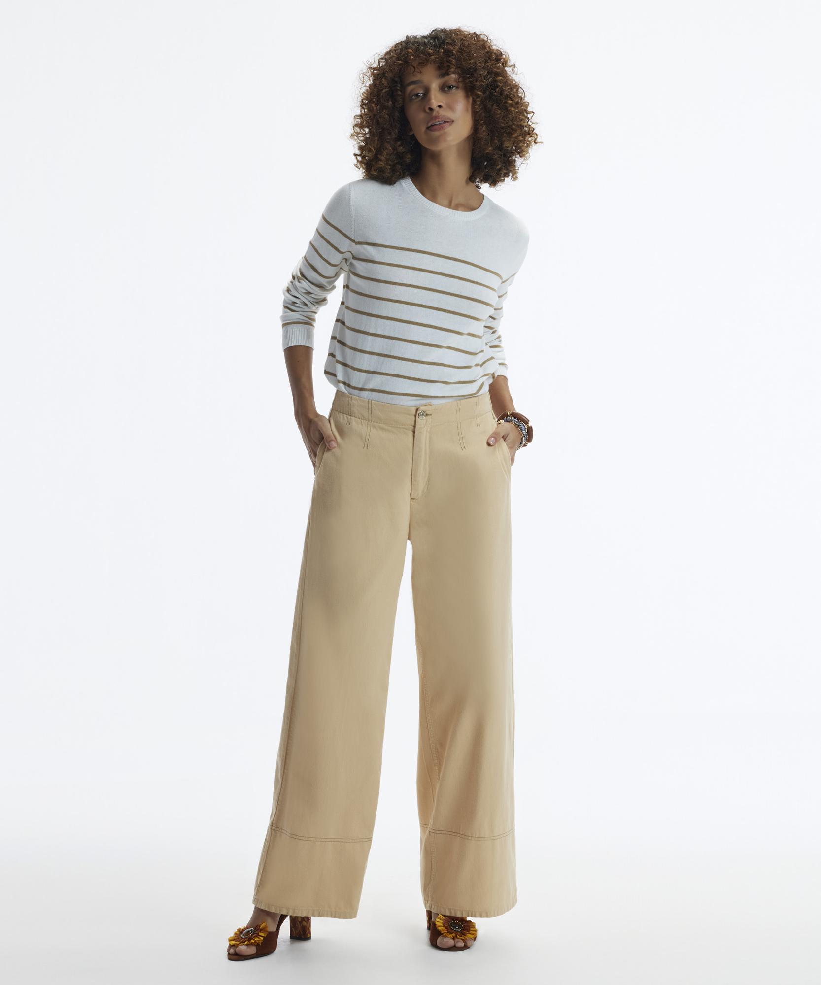 YARGICI Geniş Paça Yüksek Belli Pantolon