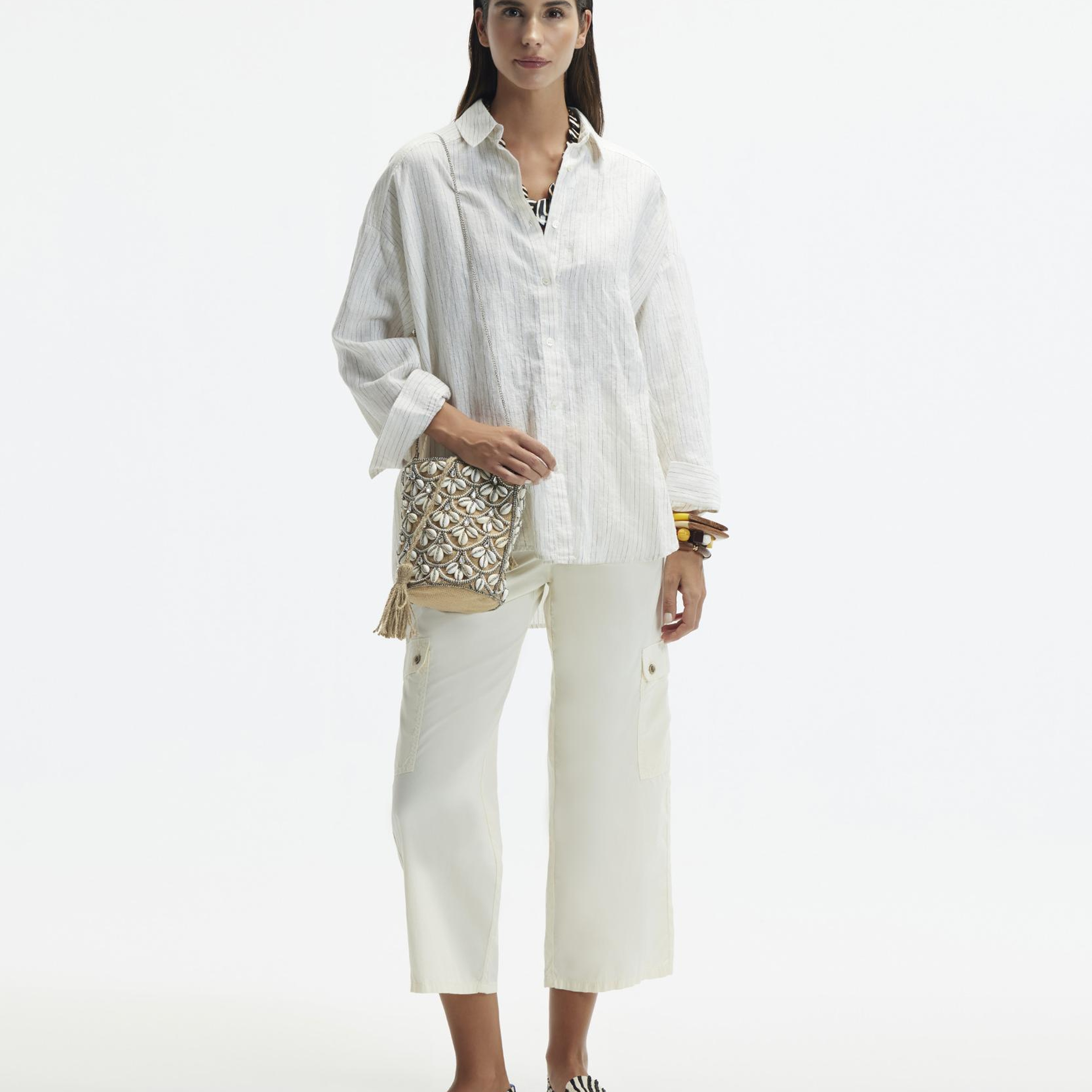 YARGICI Kargo Cep Detaylı Bol Kesim Pantolon