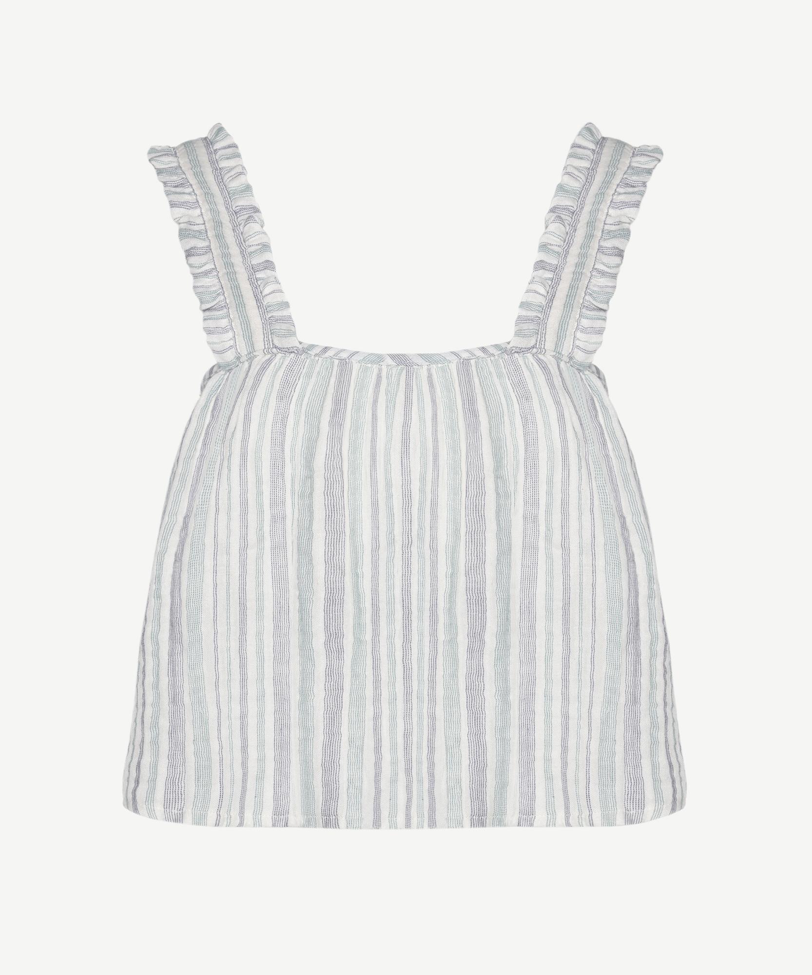 YARGICI Askılı Dökümlü Bluz