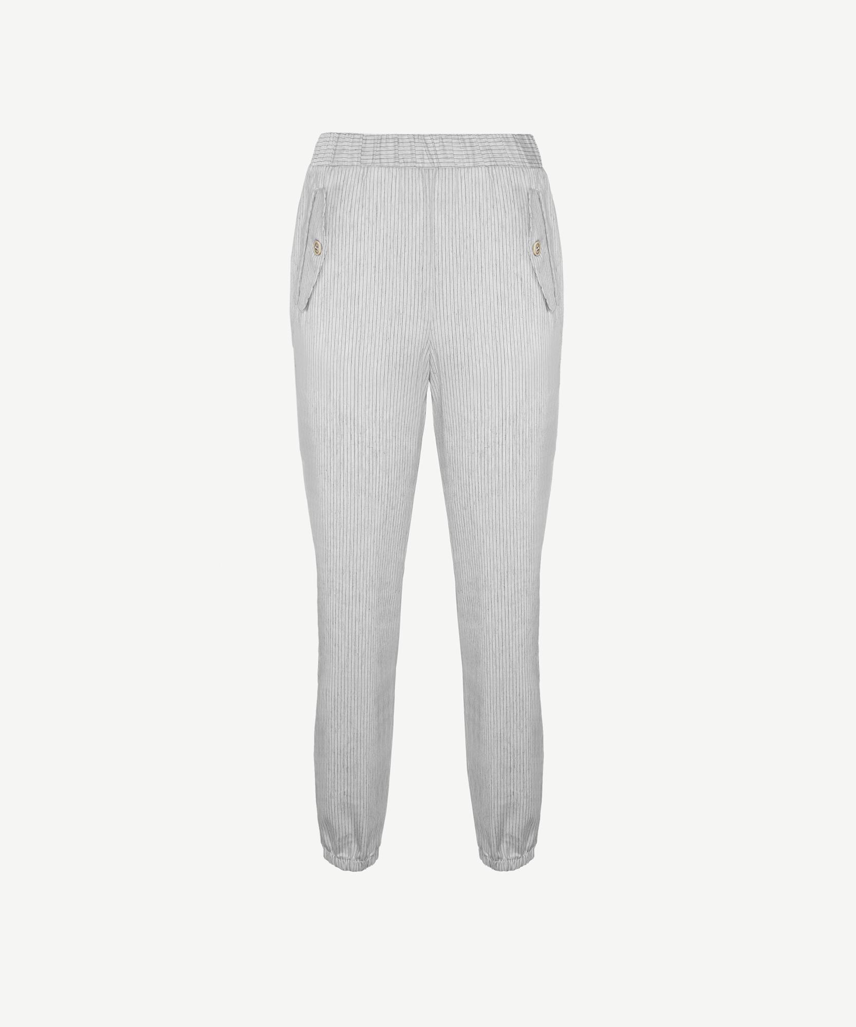 YARGICI Beli Ve Paçası Lastikli Pantolon