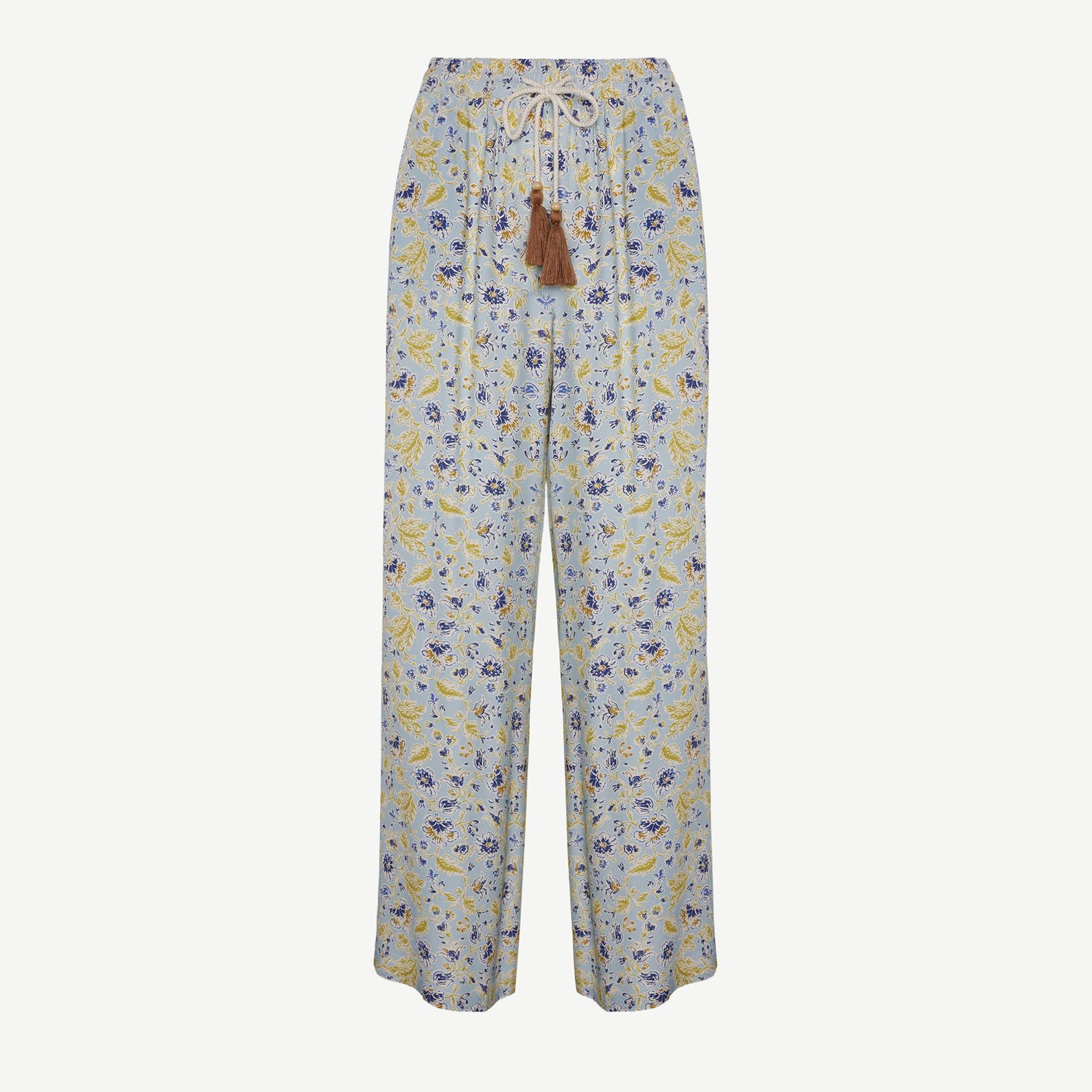 YARGICI Kordon Detaylı Bol Kesim Beli Lastikli Pantolon