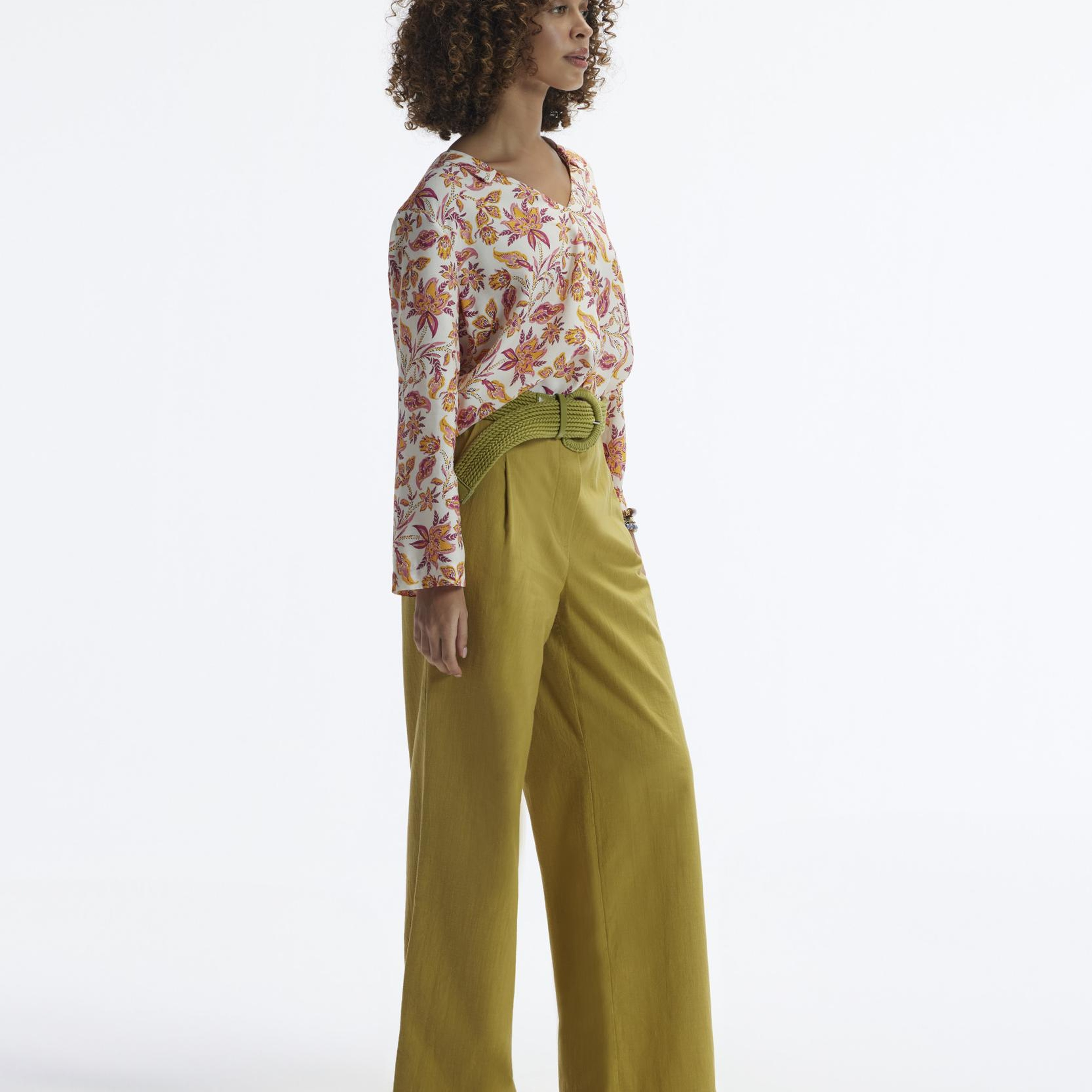 YARGICI Uzun Kollu V Yaka Bluz