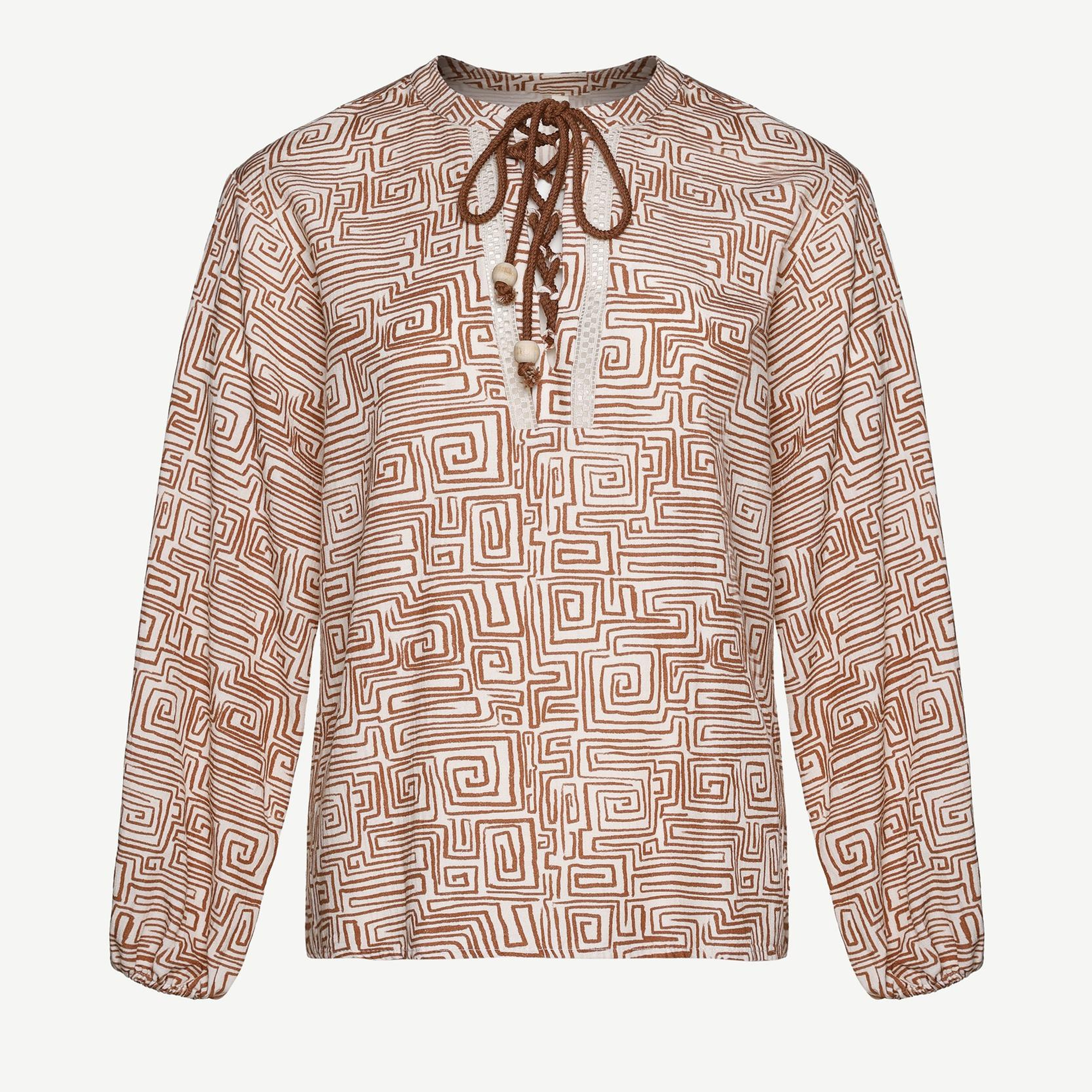 YARGICI Önü Çapraz Bağlama Detaylı Bluz