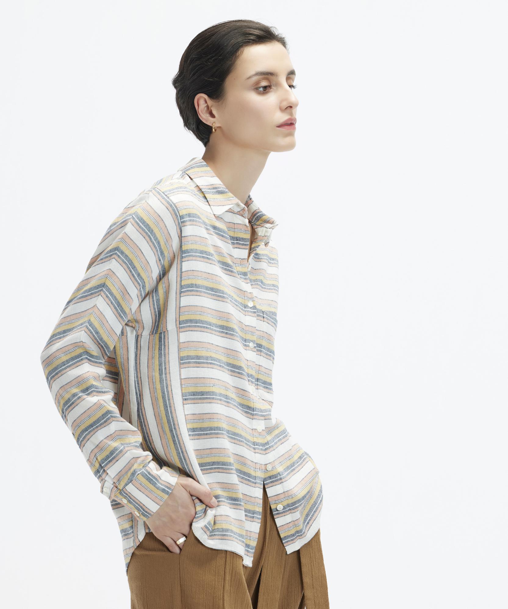 YARGICI Rahat Kesim Uzun Kollu Cepli Gömlek