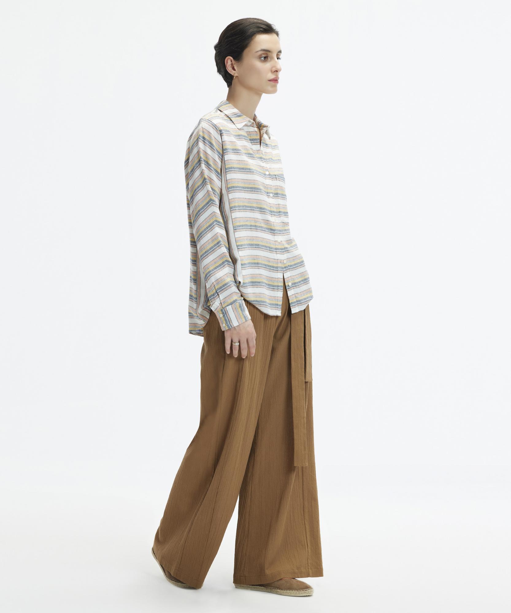 YARGICI Rahat Kesim Uzun Kollu Cepli Gömlek