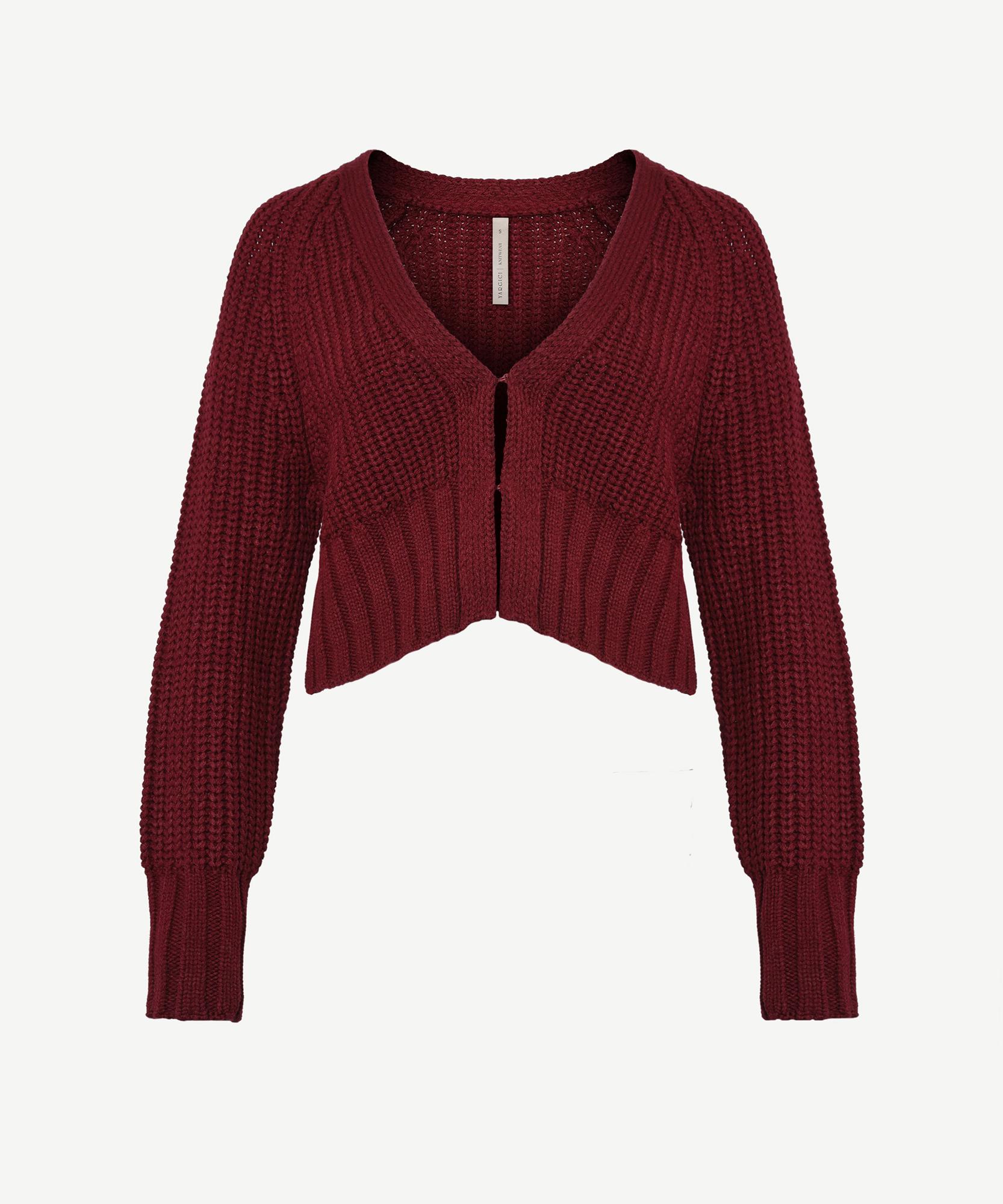 YARGICI V-Yakalı Hırka