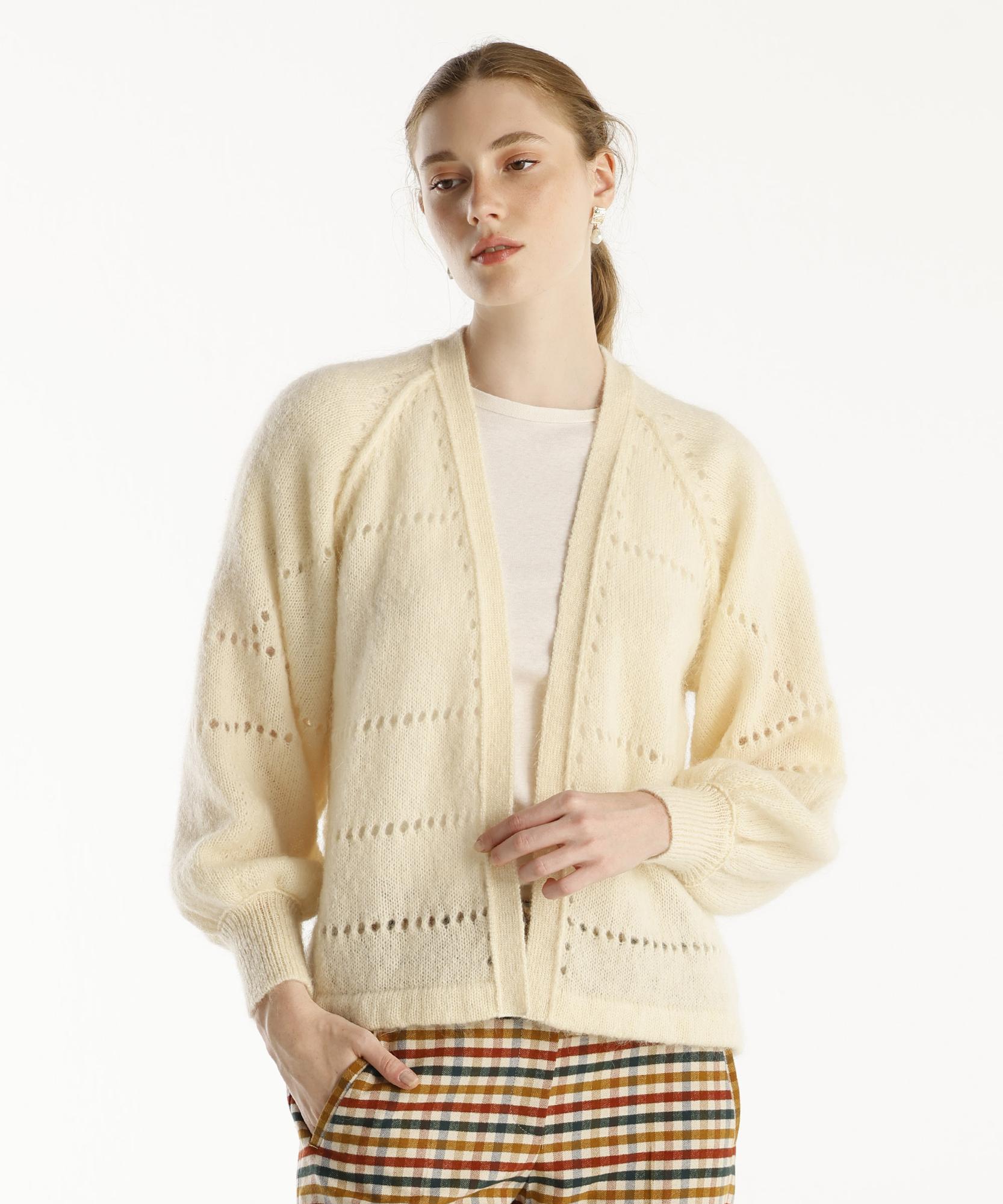 YARGICI V Yaka Kısa Hırka