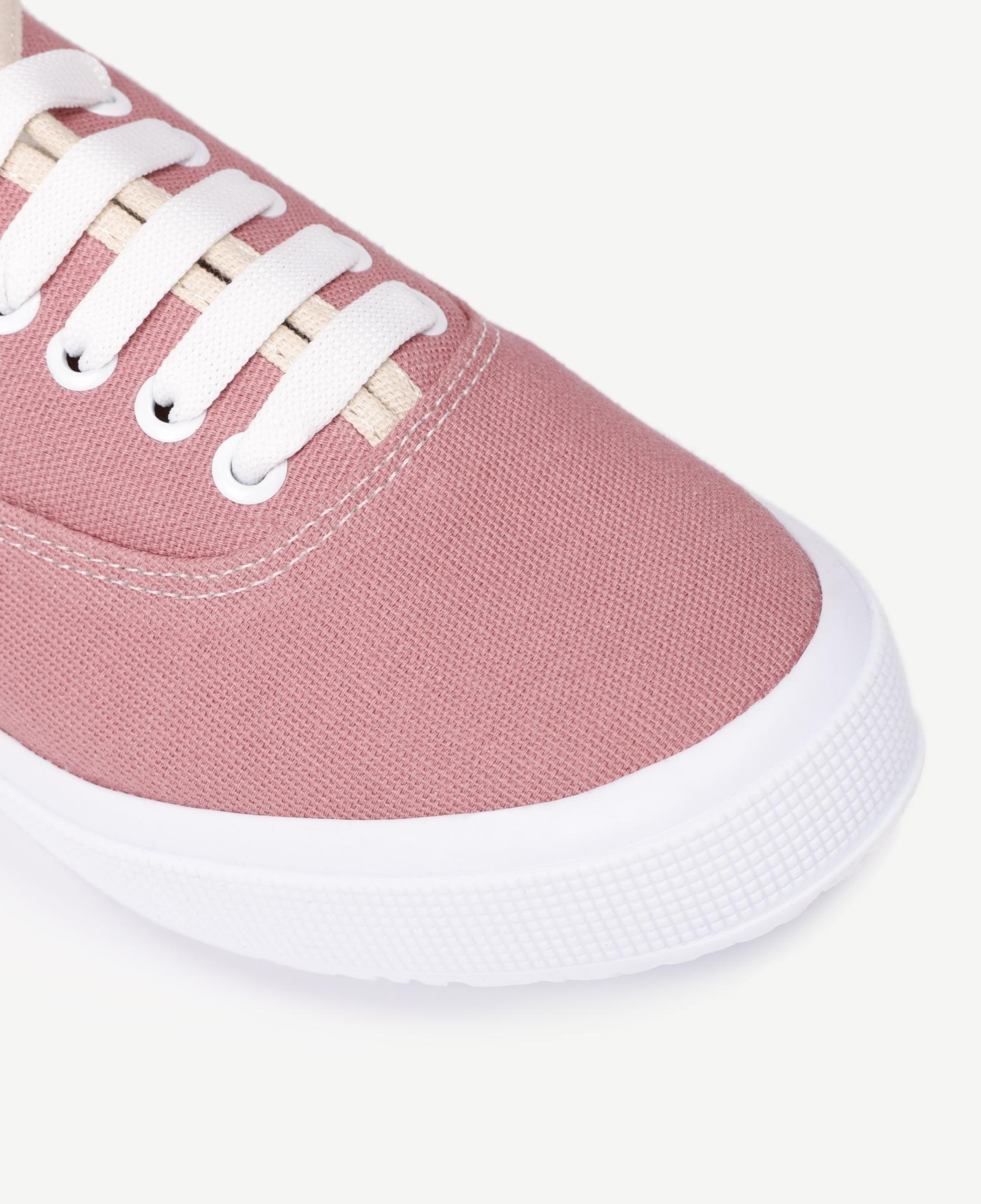 YARGICI Düz Renk Kumaş Sneaker