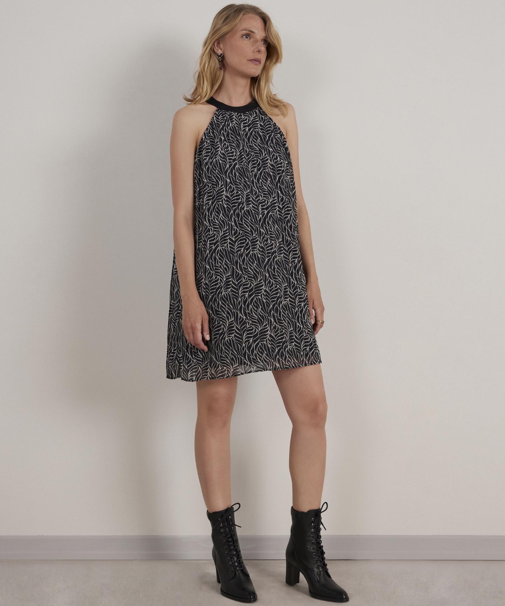 YARGICI Halter Yaka Elbise