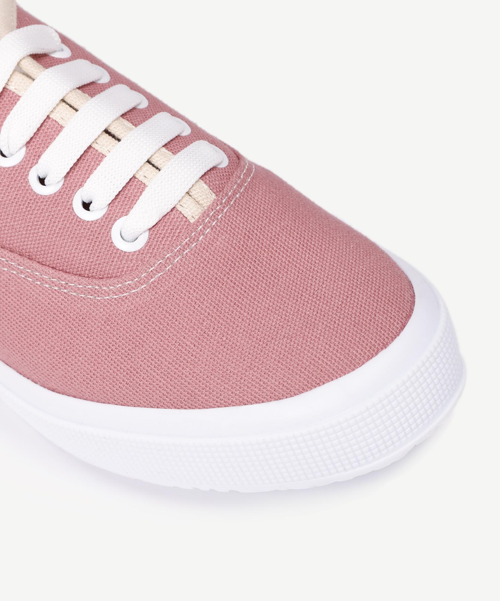 YARGICI Düz Renk Kumaş Sneaker