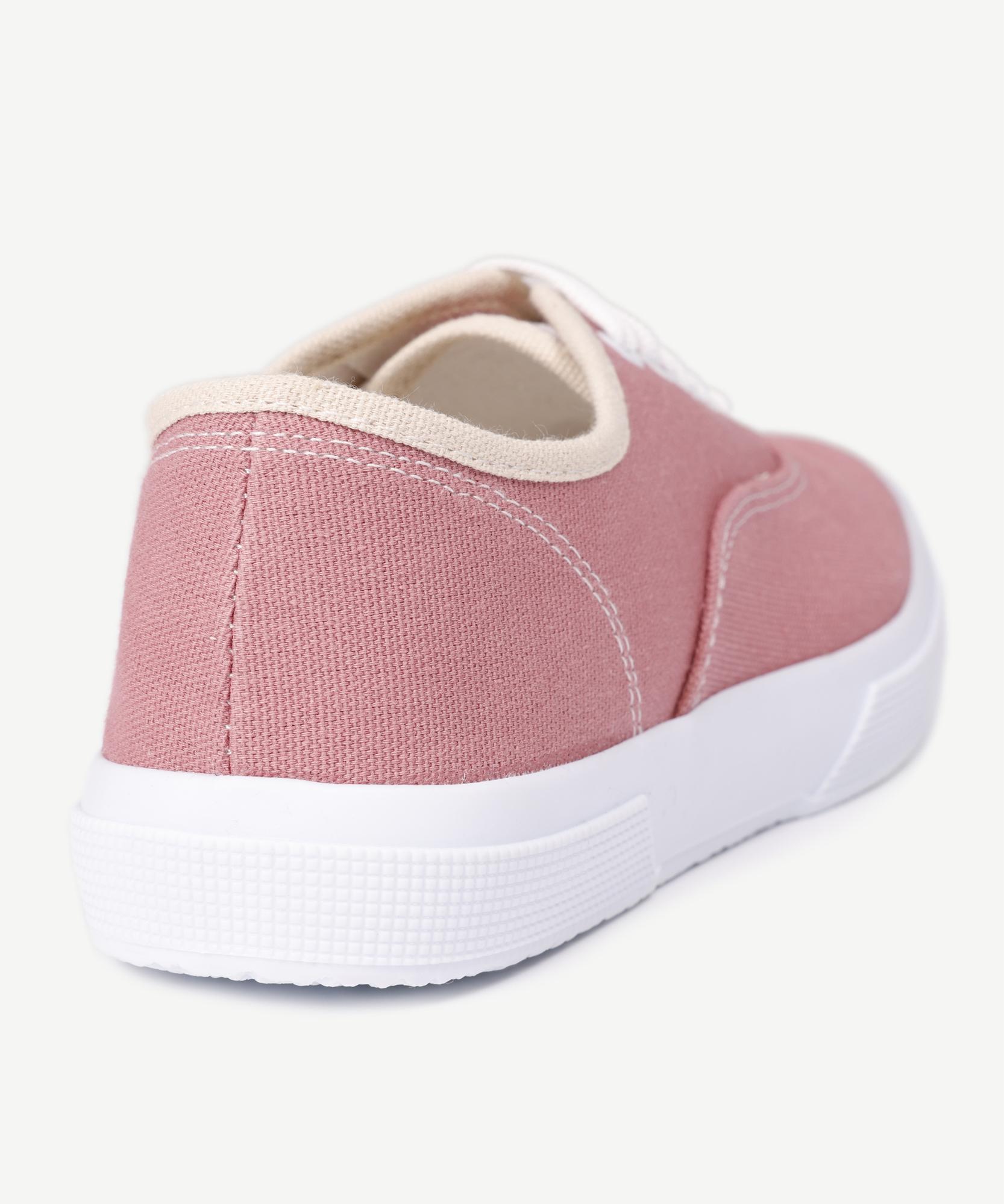 YARGICI Düz Renk Kumaş Sneaker