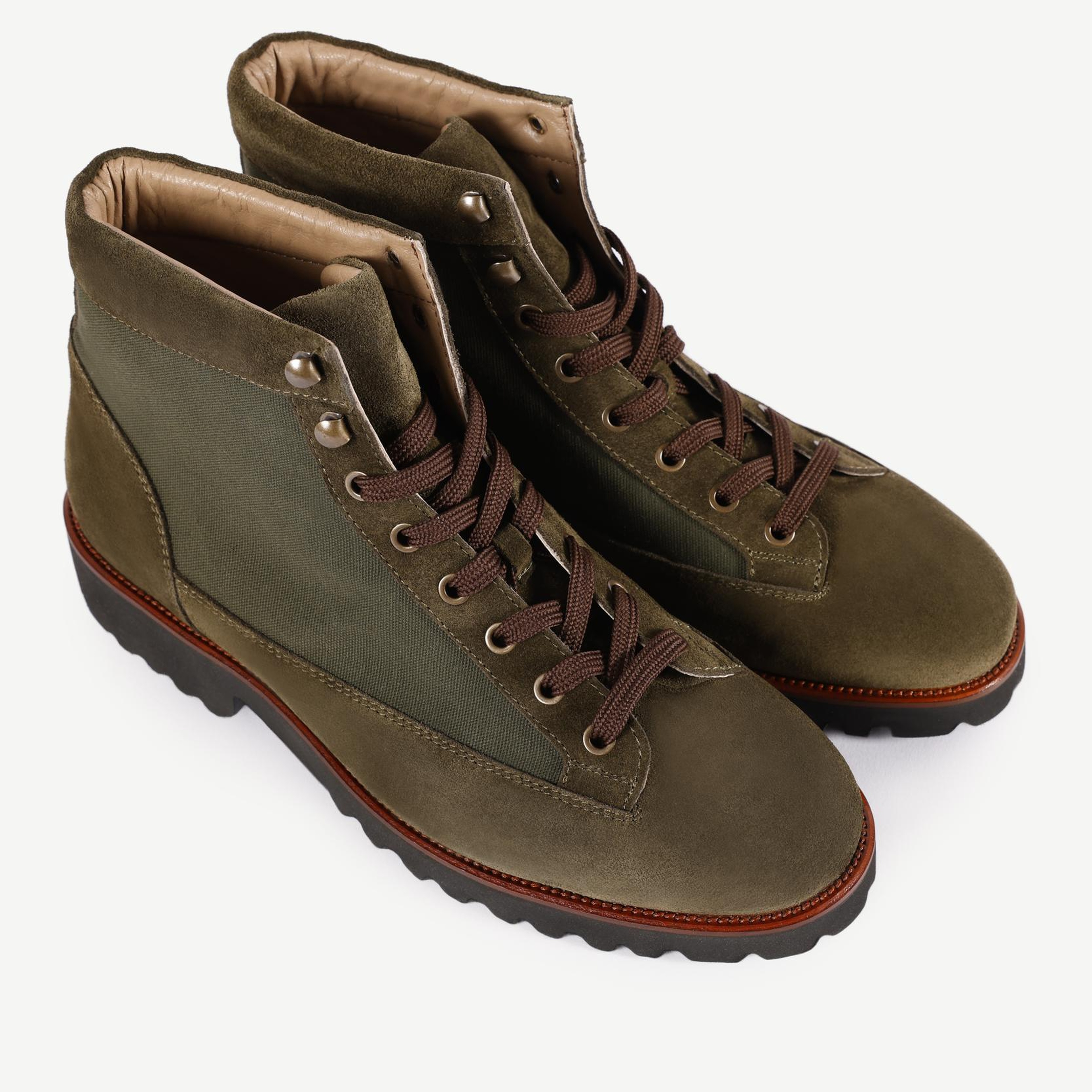 YARGICI Retro Kalın Tabanlı Deri Bot