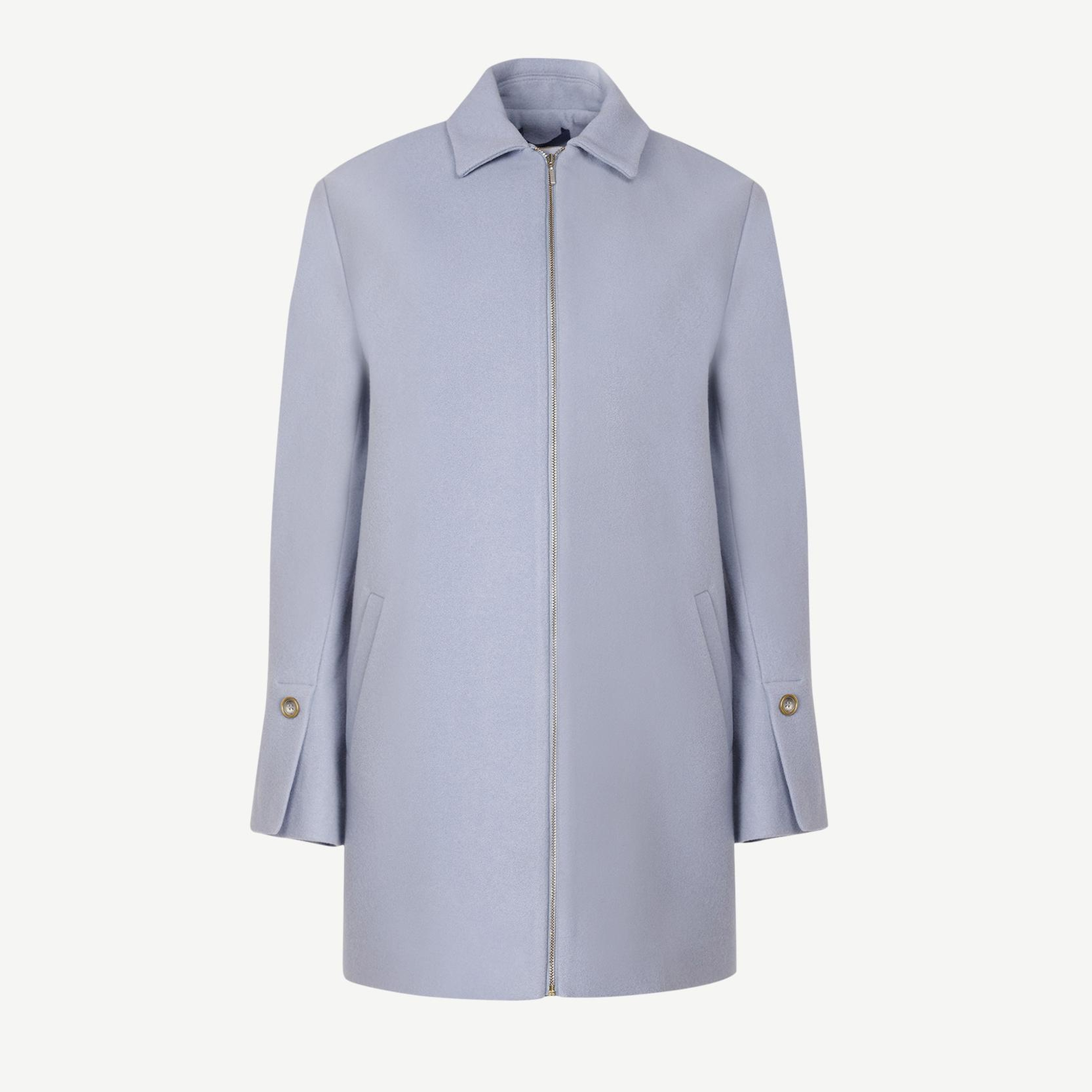 YARGICI Fermuar Detaylı Palto