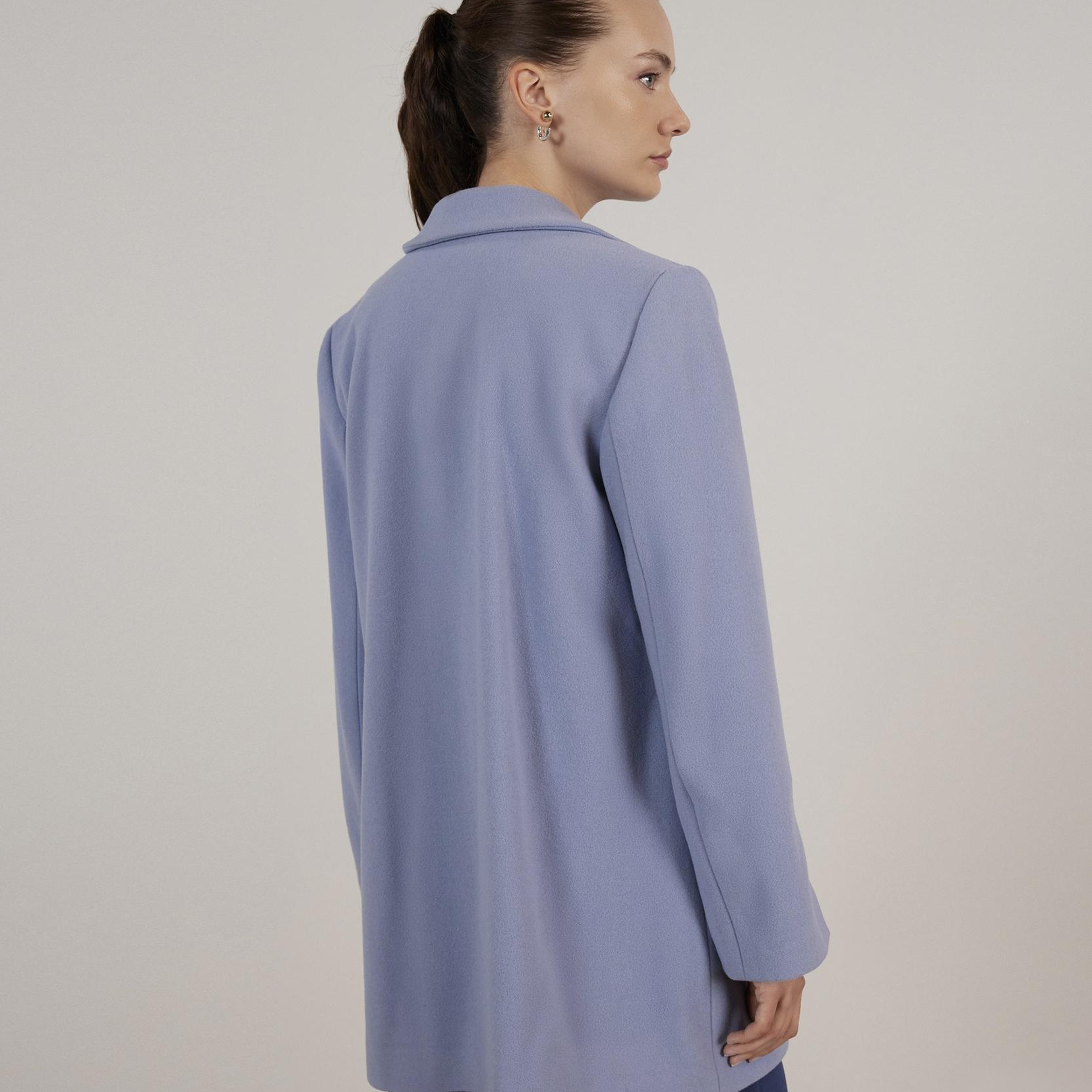 YARGICI Fermuar Detaylı Palto