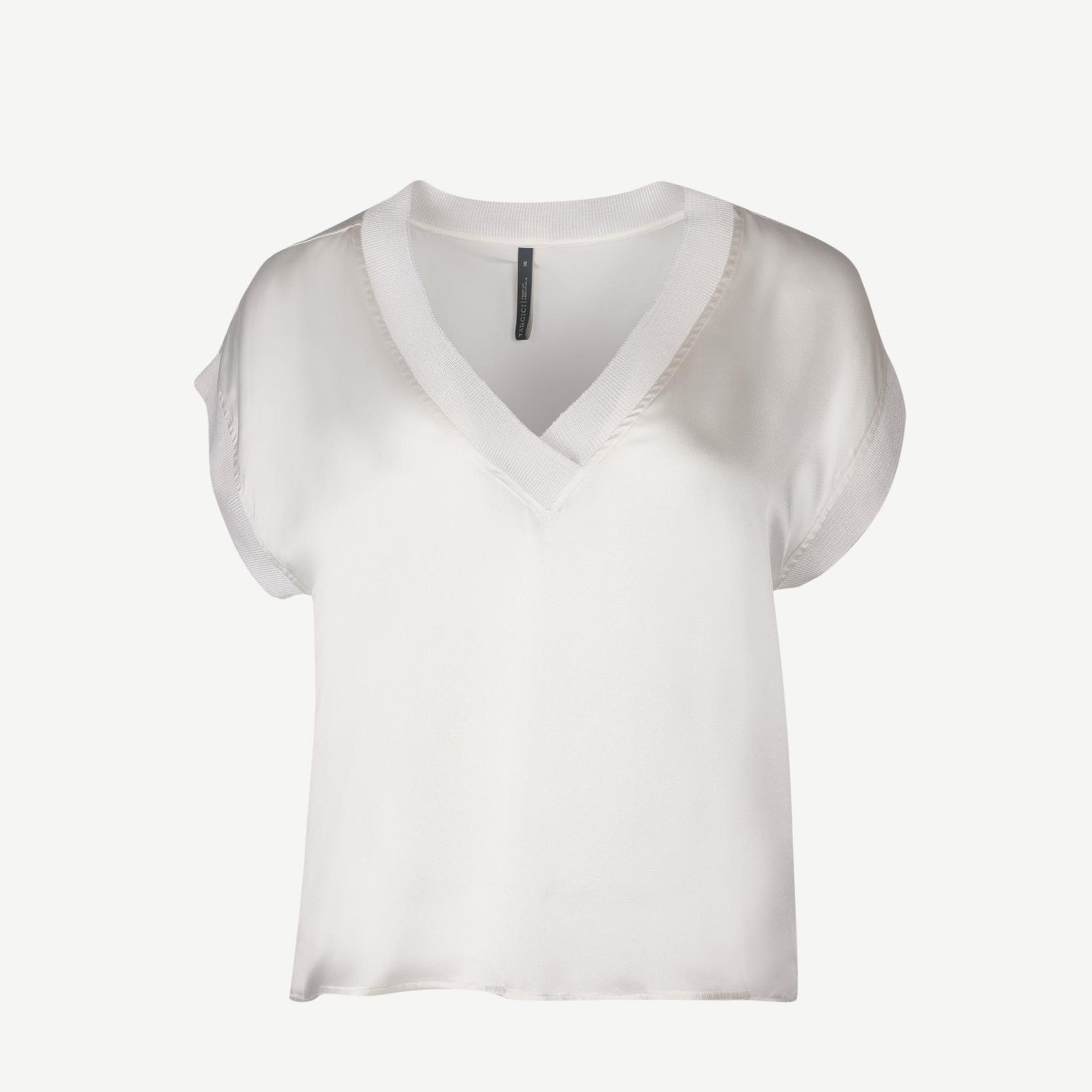 YARGICI V Yakalı Bluz