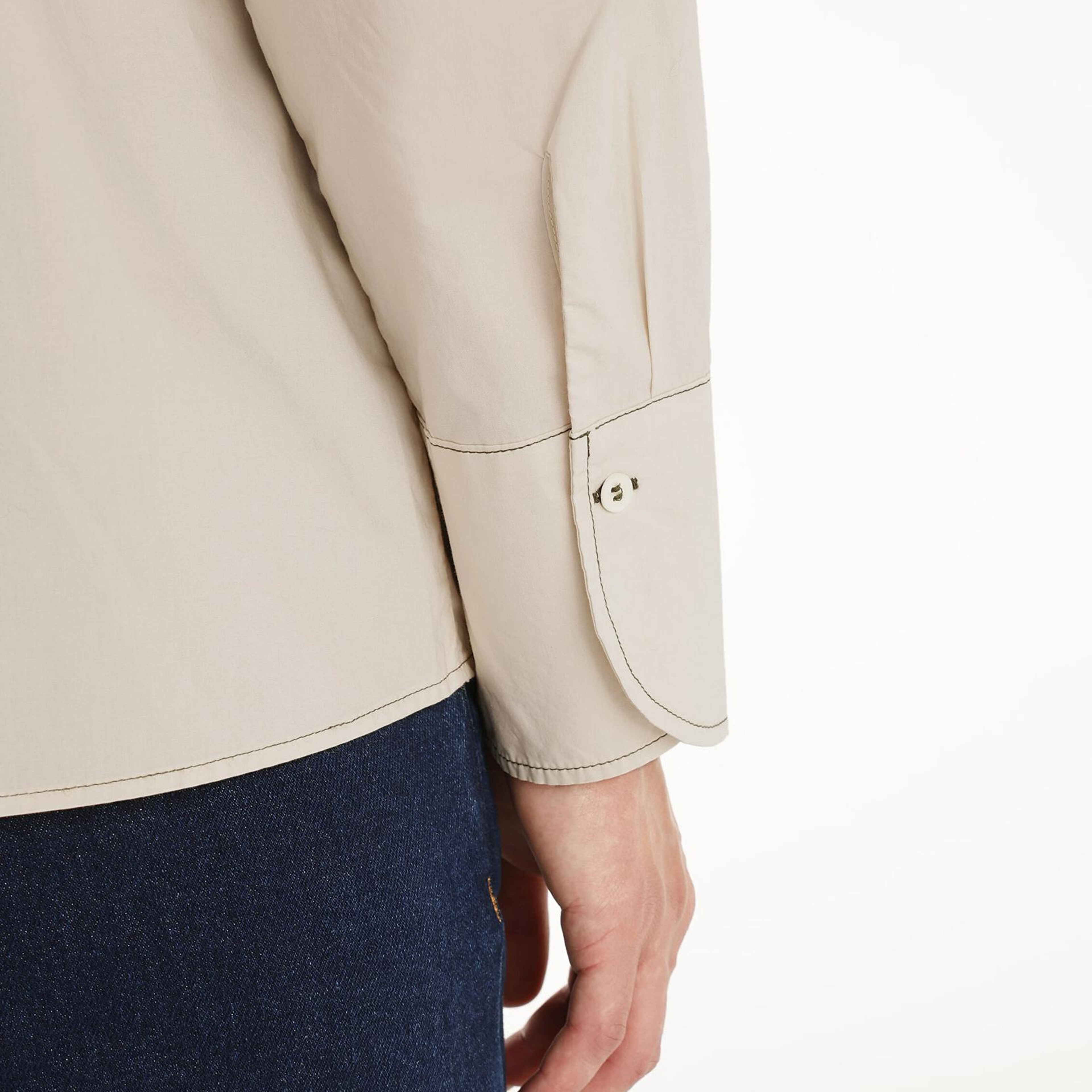 YARGICI Kontrast Detaylı Gömlek