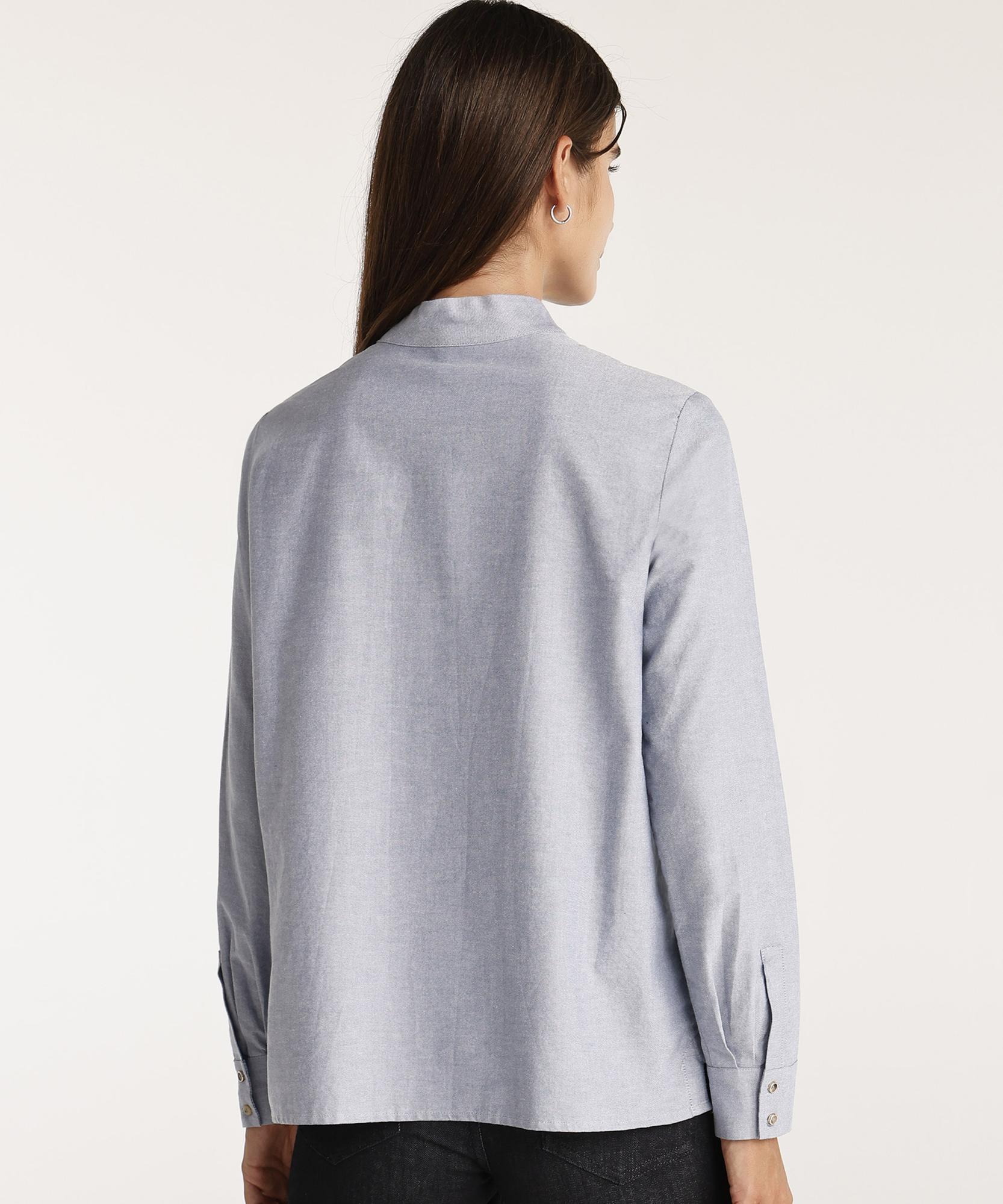 YARGICI Yandan Kapamalı Gömlek