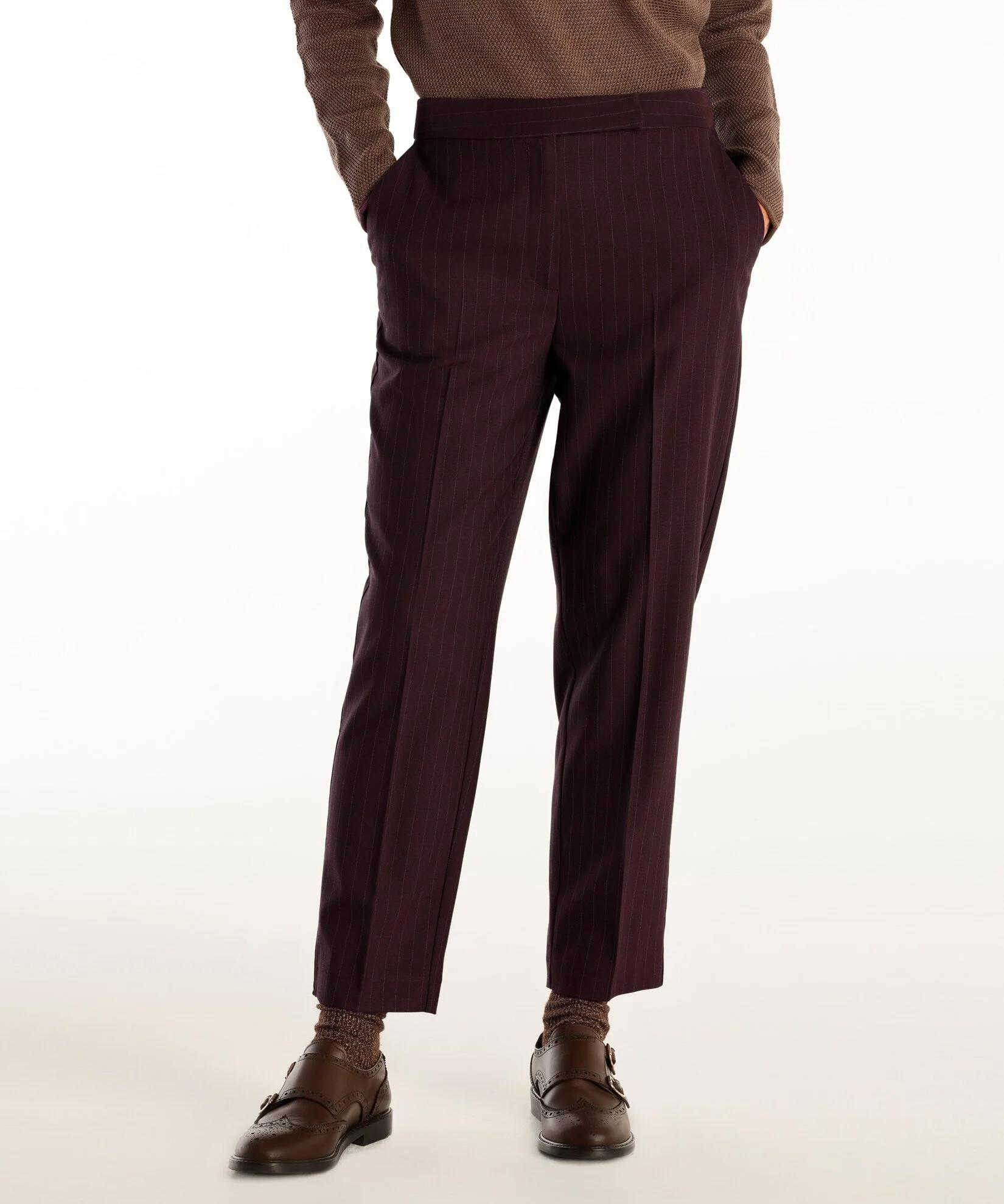 YARGICI Ütü Çizgili Pantolon